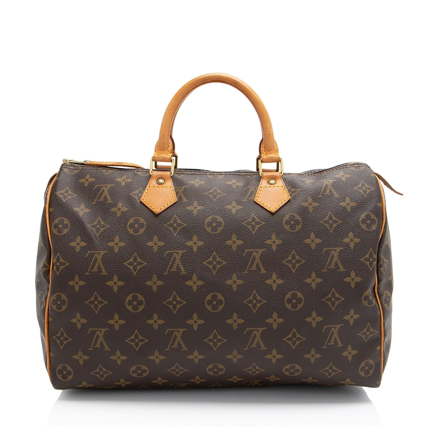 Louis Vuitton Vintage Monogram Canvas Speedy 35 Satchel