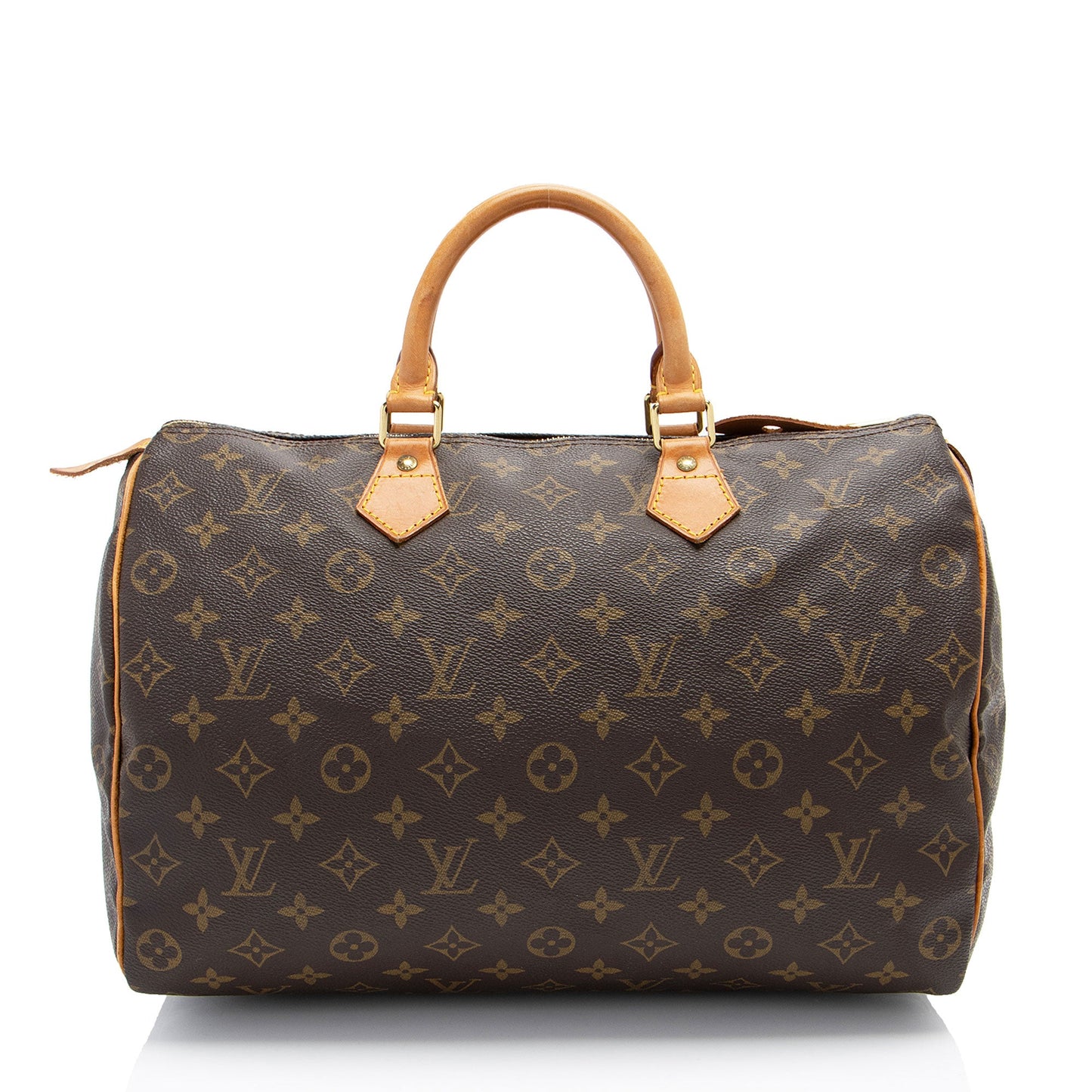 Louis Vuitton Vintage Monogram Canvas Speedy 35 Satchel