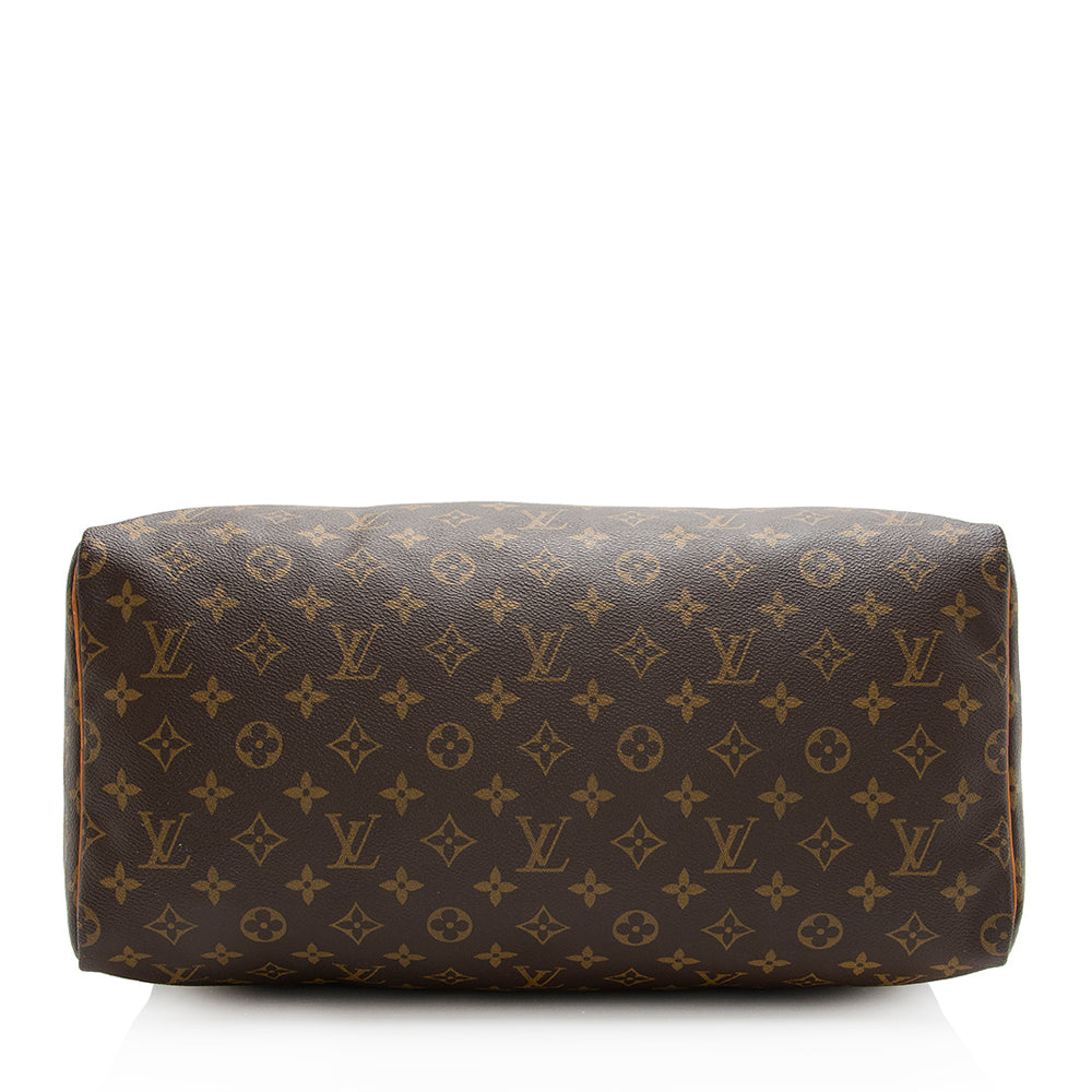 Louis Vuitton Vintage Monogram Canvas Speedy 40 Satchel (SHF-20189)