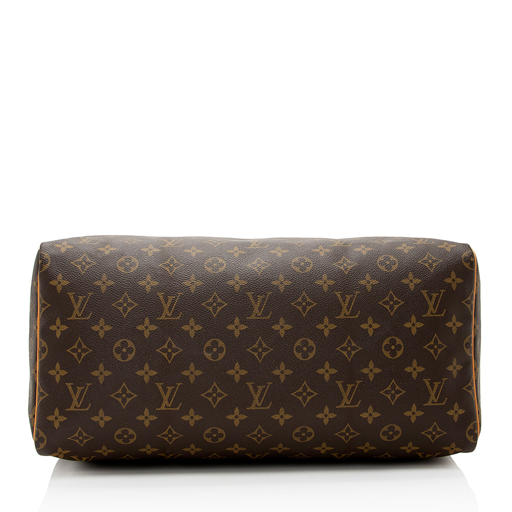 Louis Vuitton Vintage Monogram Canvas Speedy 40 Satchel (SHF-21968)