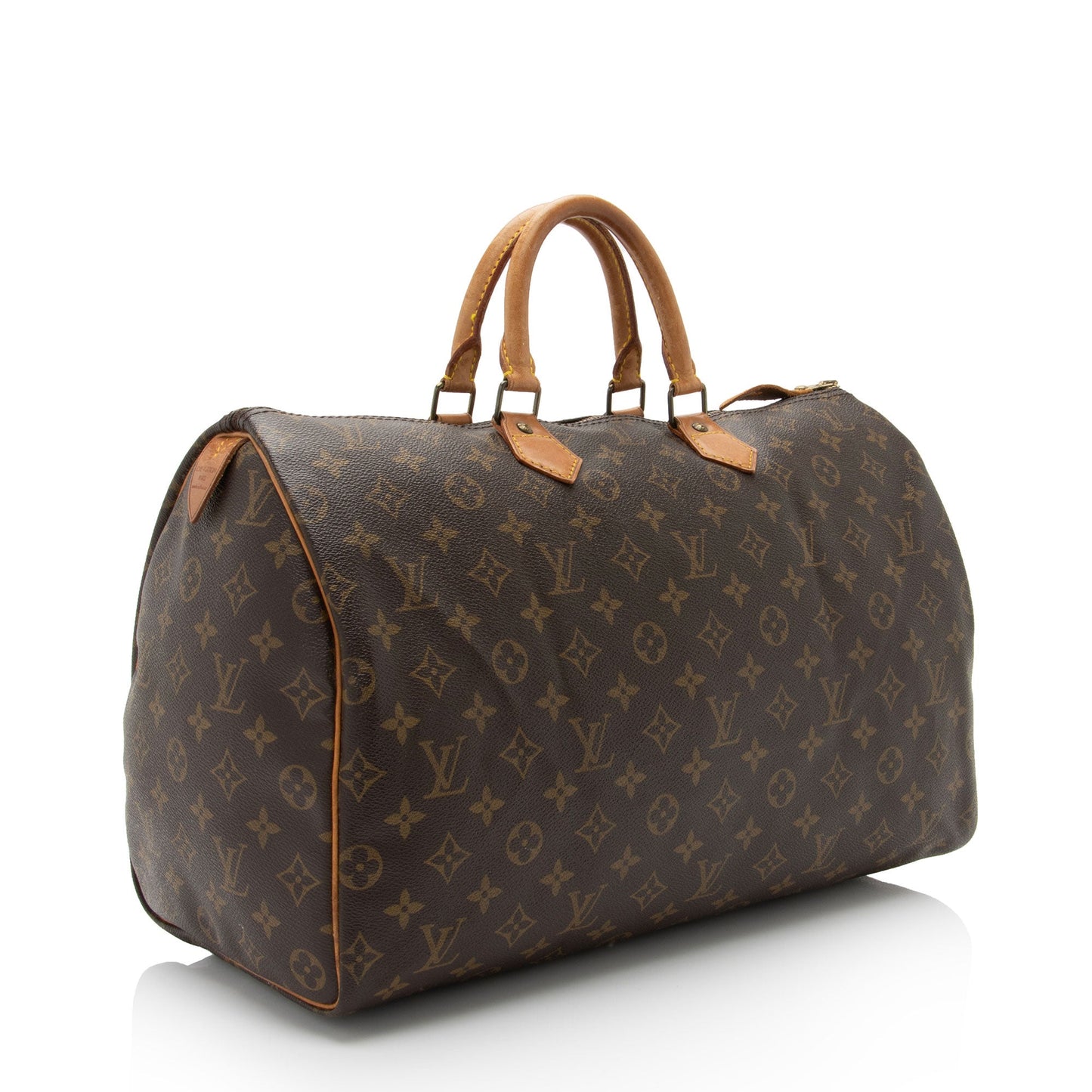 Louis Vuitton Vintage Monogram Canvas Speedy 40 Satchel (SHF-LuNiKk)