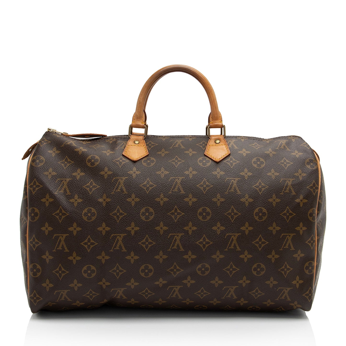 Louis Vuitton Vintage Monogram Canvas Speedy 40 Satchel (SHF-eH9l4O)