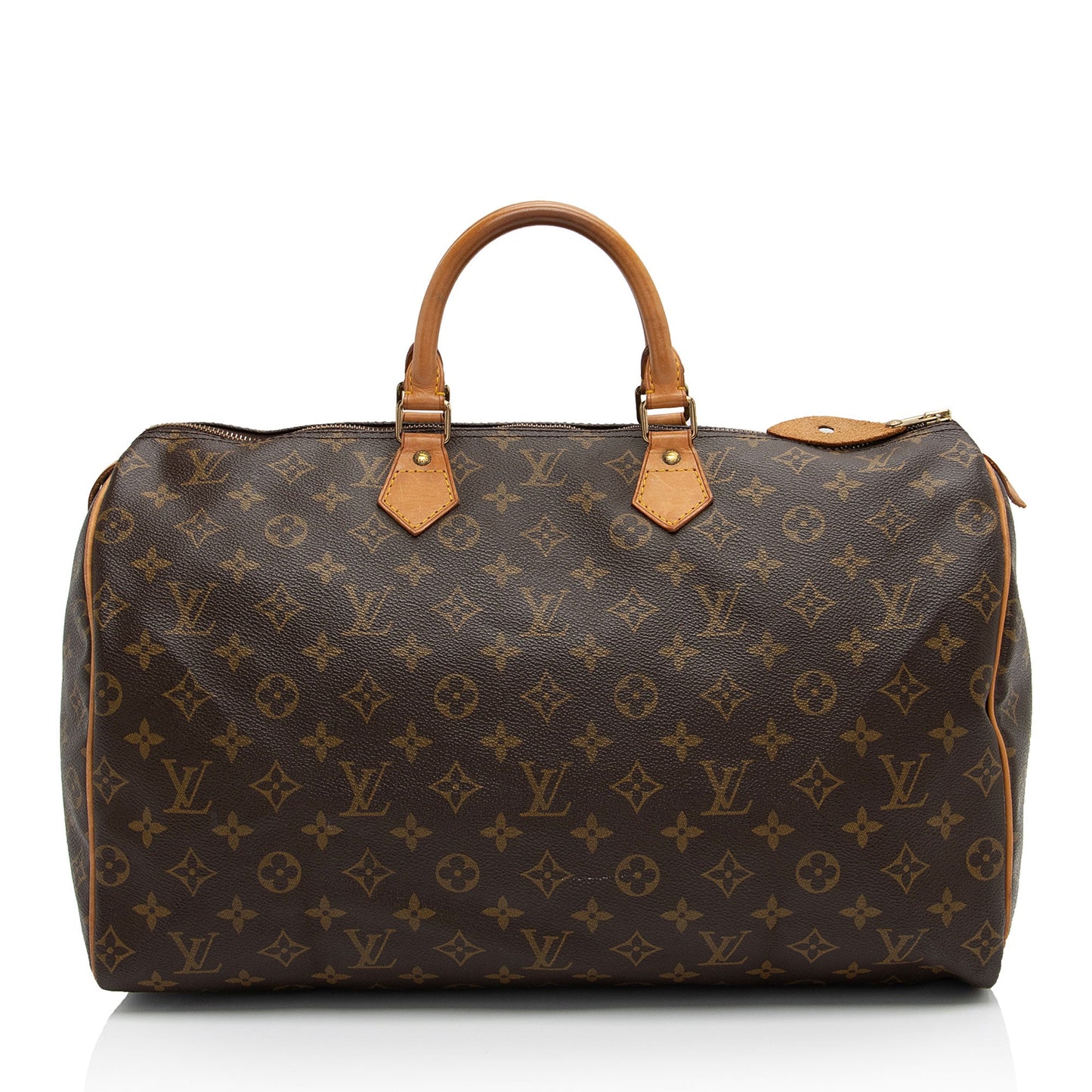 Louis Vuitton Vintage Monogram Canvas Speedy 40 Satchel (SHF-eH9l4O)