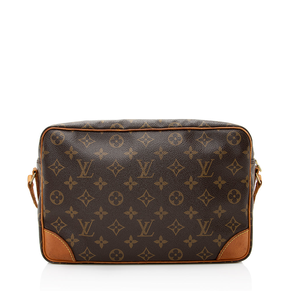 Louis Vuitton Vintage Monogram Canvas Trocadero 27 Shoulder Bag (SHF-22092)