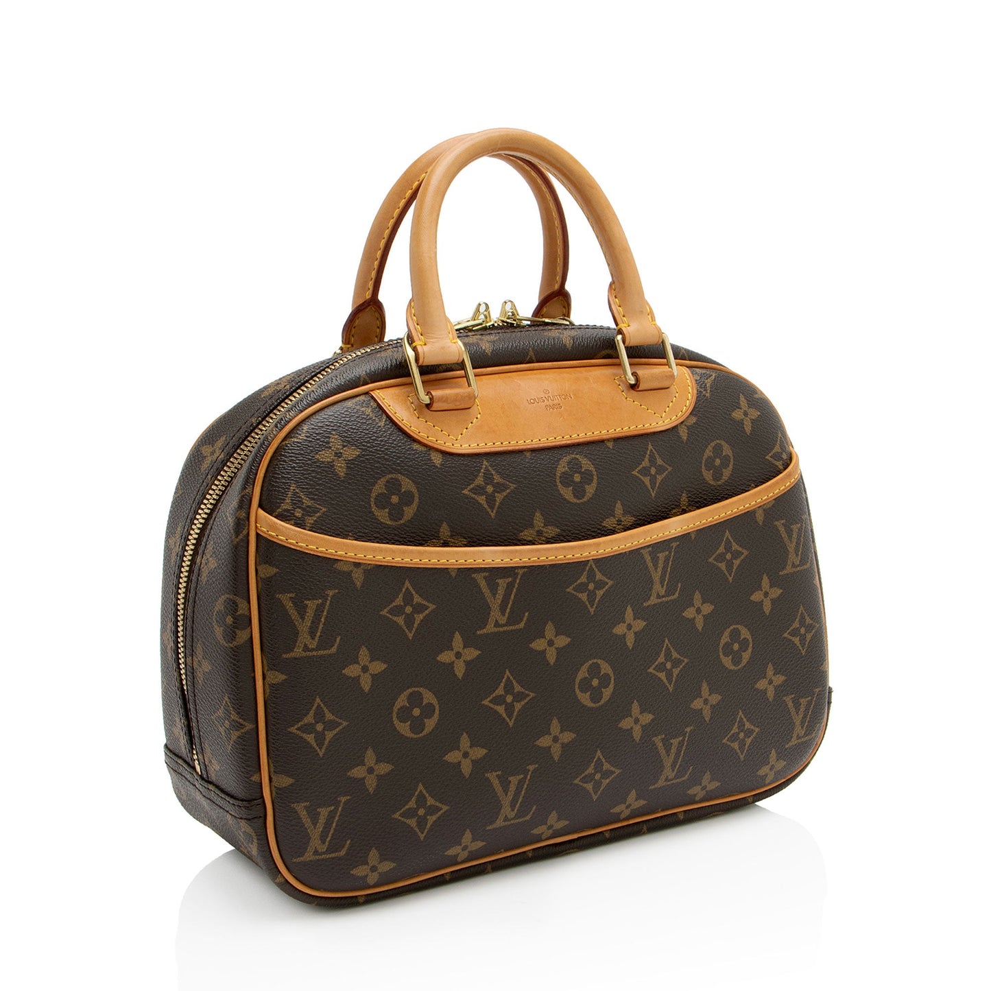 Louis Vuitton Vintage Monogram Canvas Trouville Satchel (SHF-ktyfgJ)