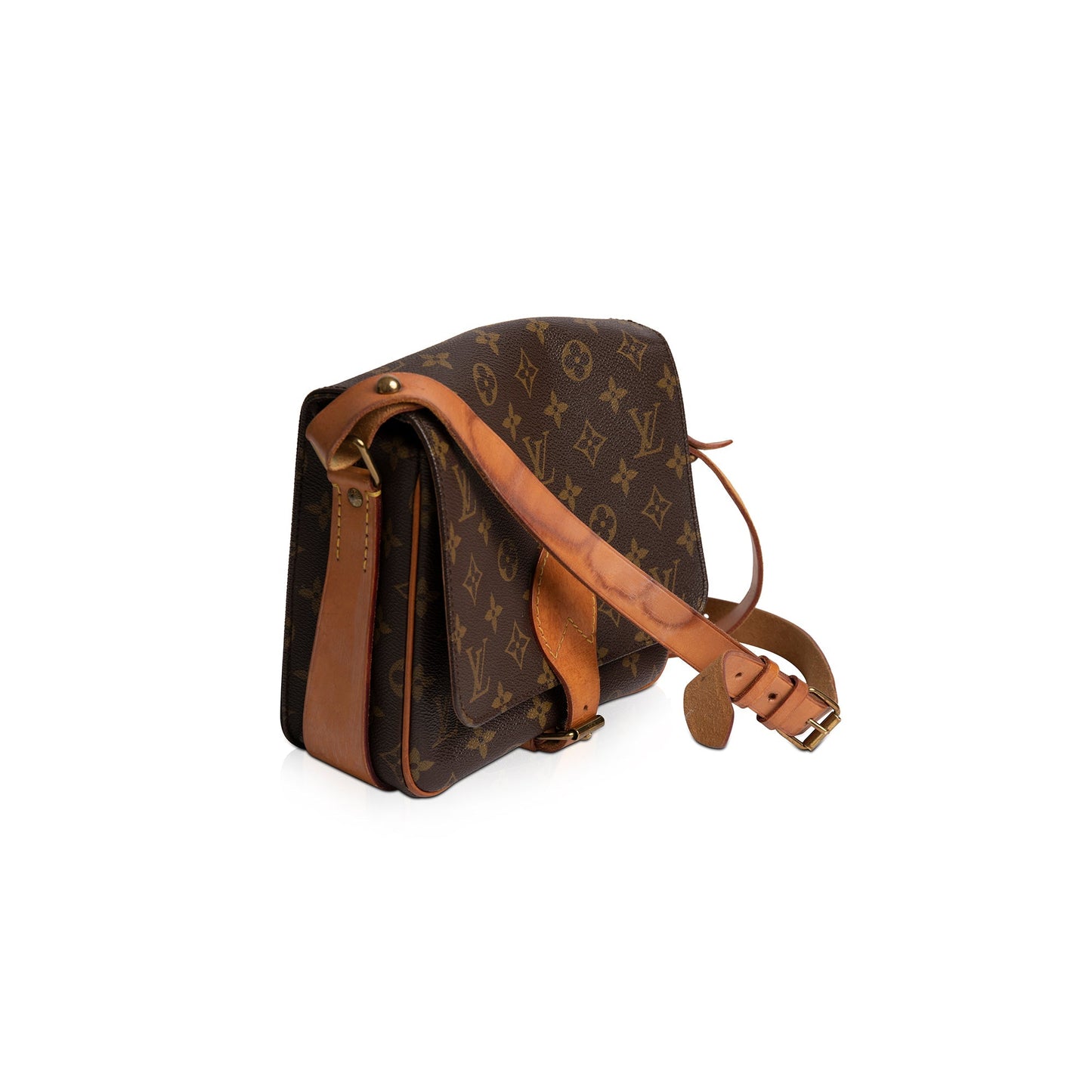 Louis Vuitton Vintage Monogram Cartouchiere MM