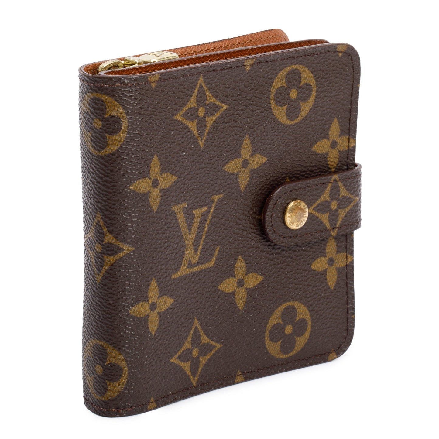 Louis Vuitton Vintage Monogram Compact Zippe Wallet
