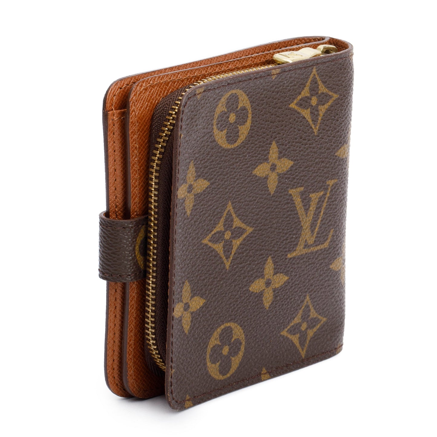 Louis Vuitton Vintage Monogram Compact Zippe Wallet