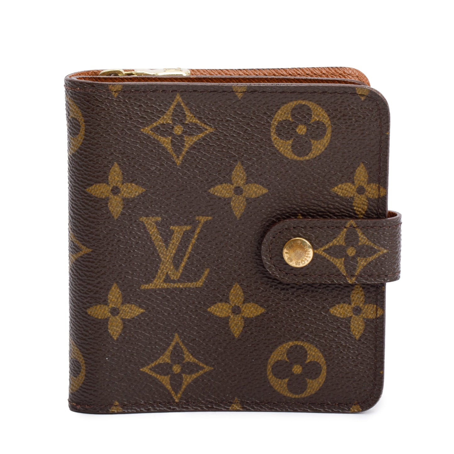 Louis Vuitton Vintage Monogram Compact Zippe Wallet