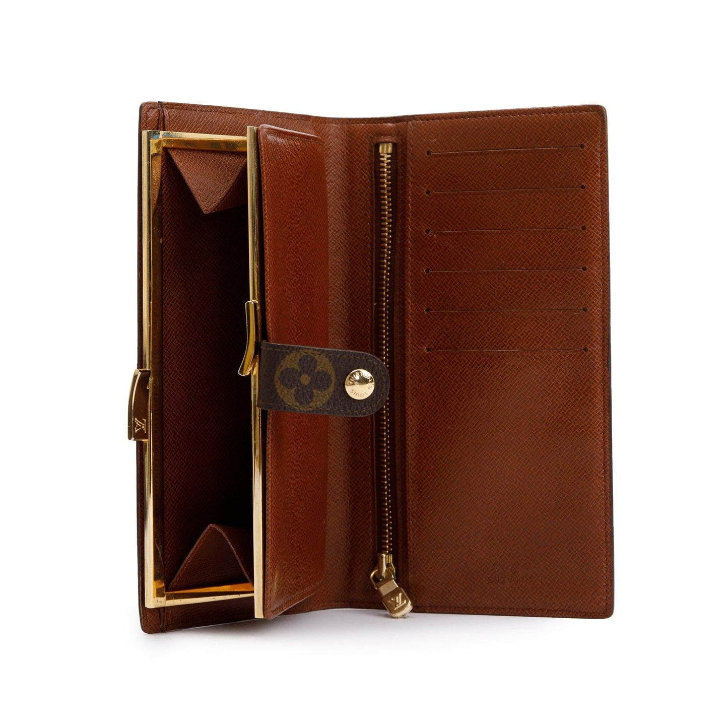 Louis Vuitton Vintage Monogram Long French Wallet