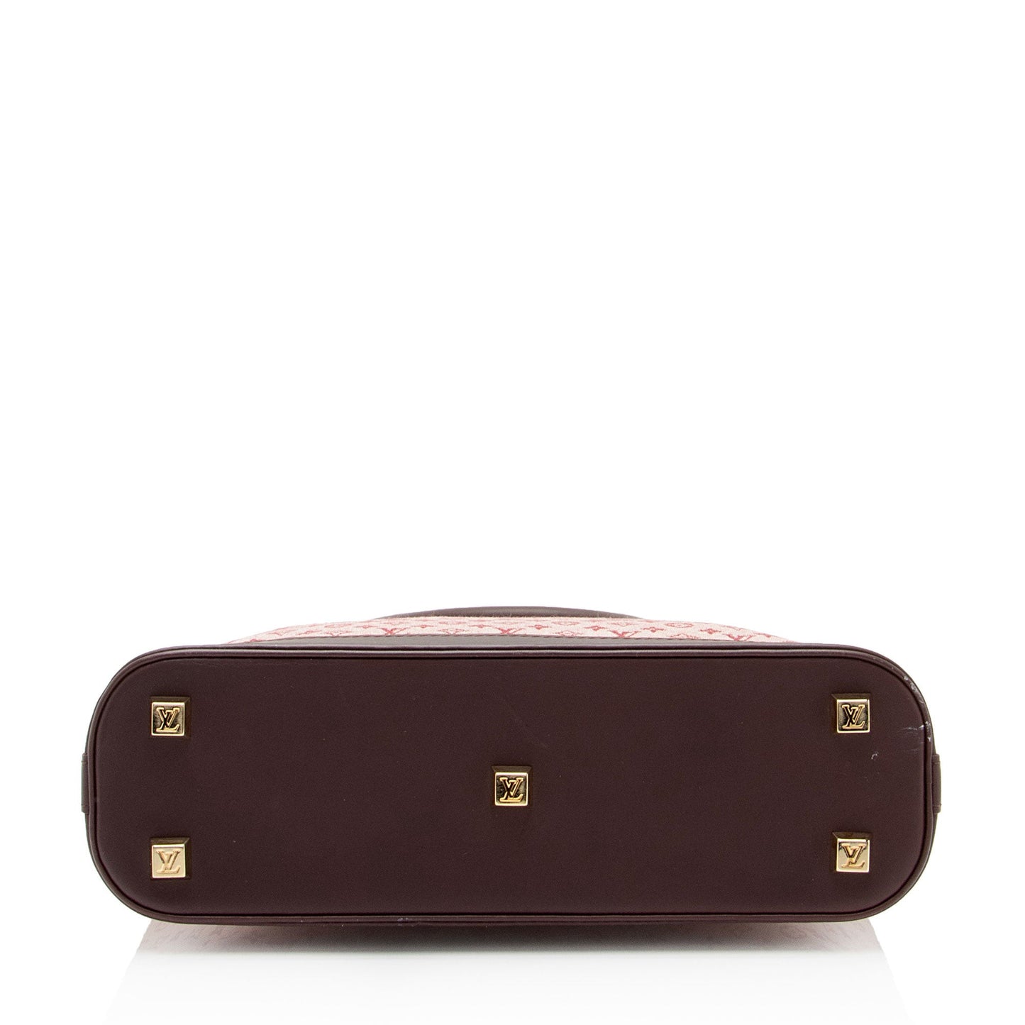 Louis Vuitton Vintage Monogram Mini Lin Alma Haut Satchel (SHF-jut32N)