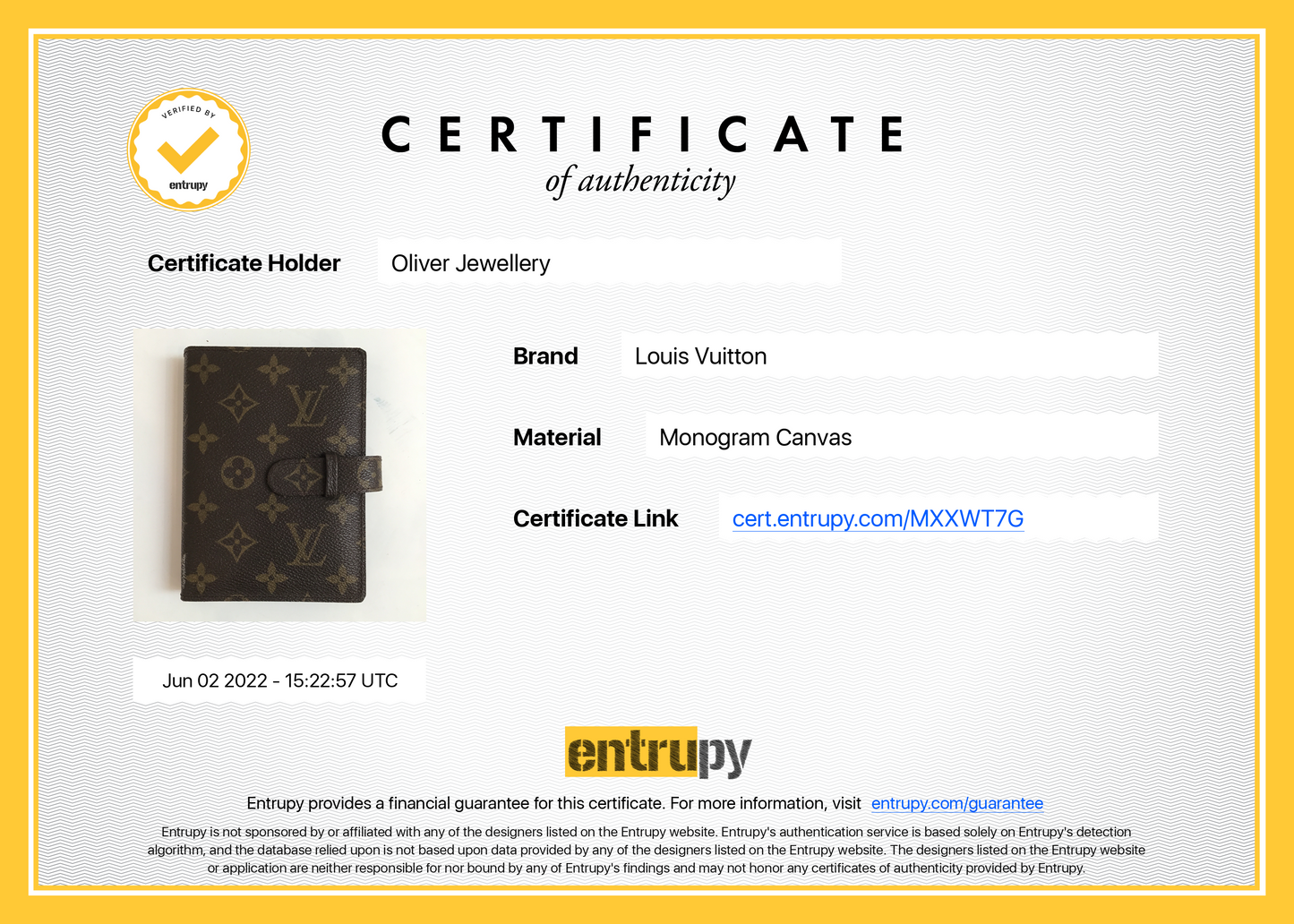 Louis Vuitton Vintage Monogram Photo Album