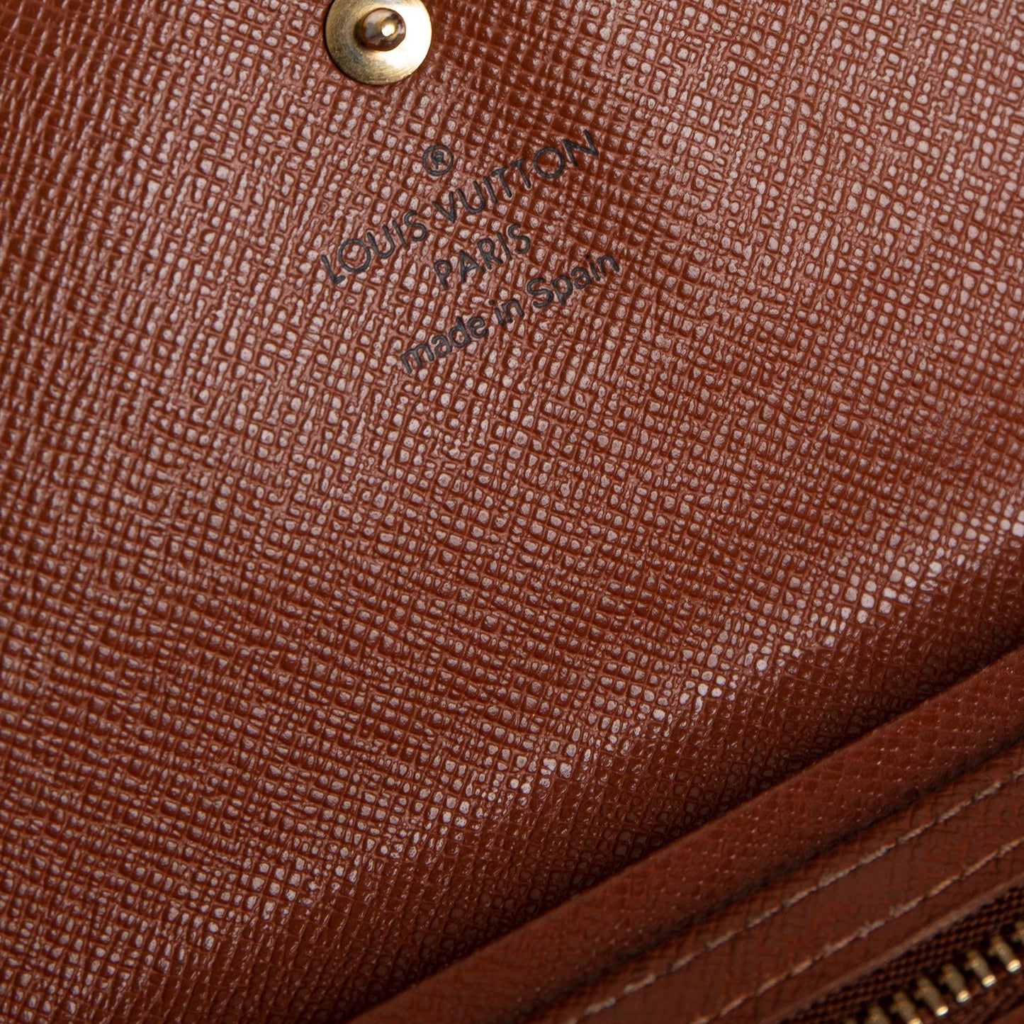 Louis Vuitton Vintage Monogram Porte-Tresor Etui Wallet