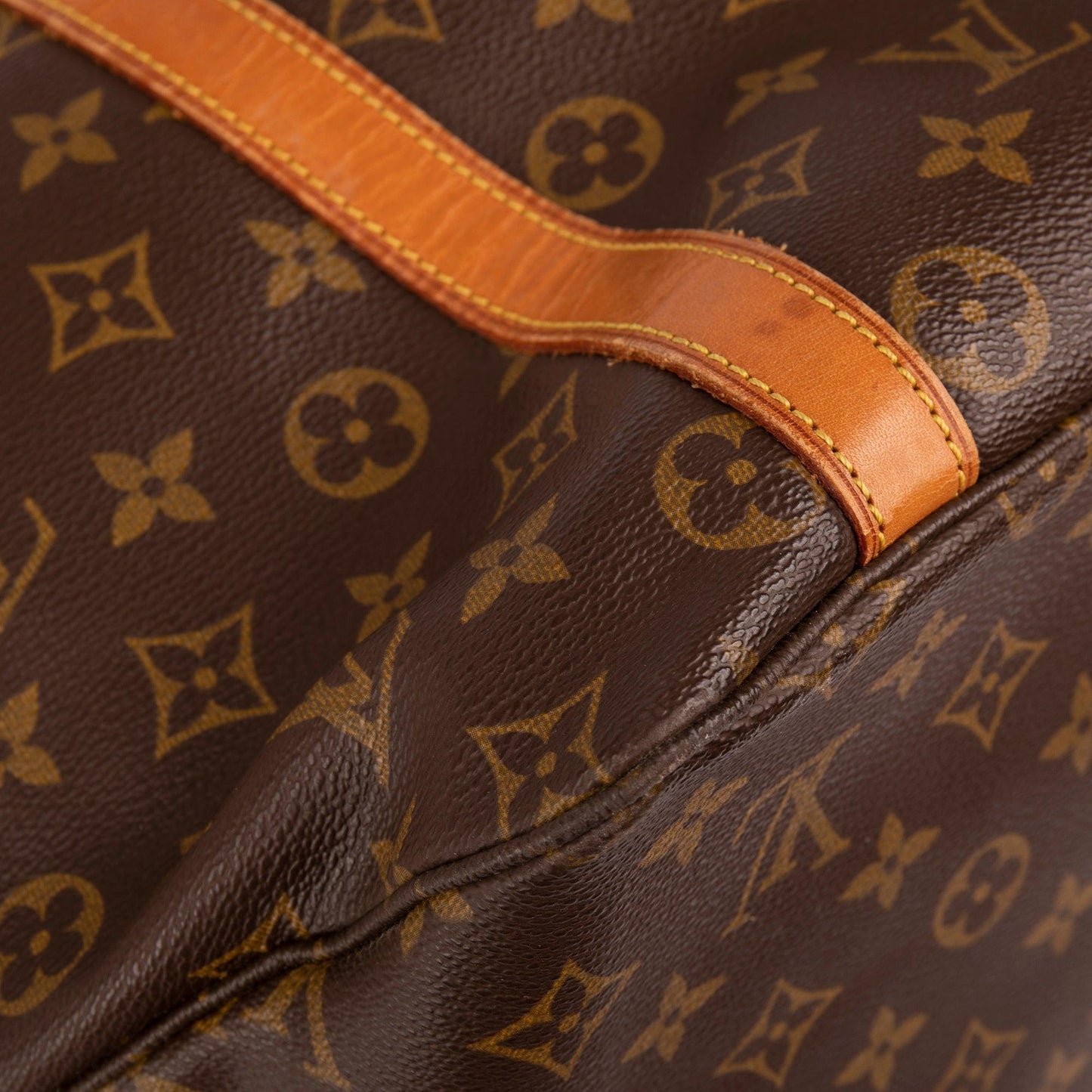 Louis Vuitton Vintage Monogram Sac Shopping Tote 60