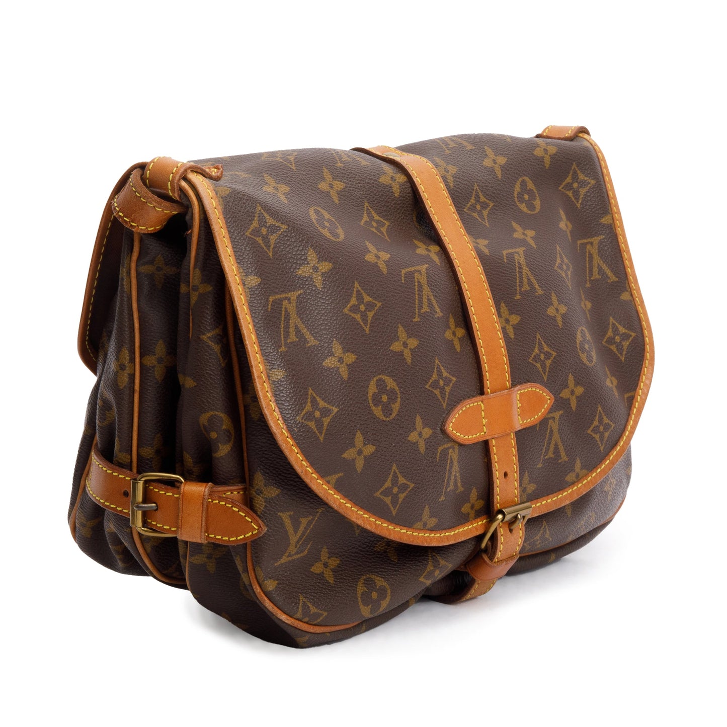 Louis Vuitton Vintage Monogram Saumur 30
