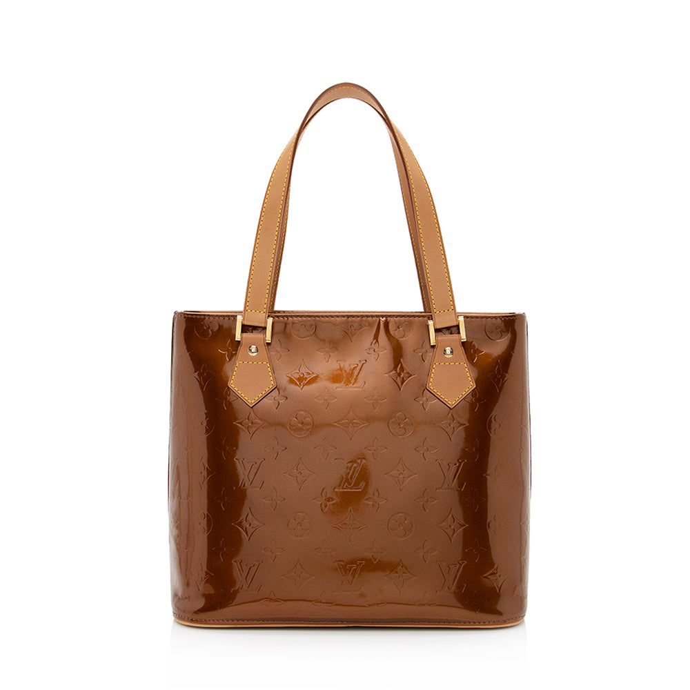 Louis Vuitton Vintage Monogram Vernis Houston Tote (SHF-20133)