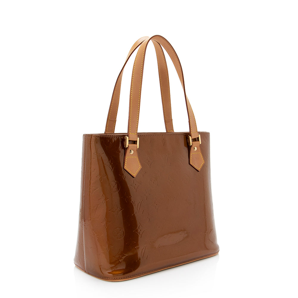 Louis Vuitton Vintage Monogram Vernis Houston Tote (SHF-20133)