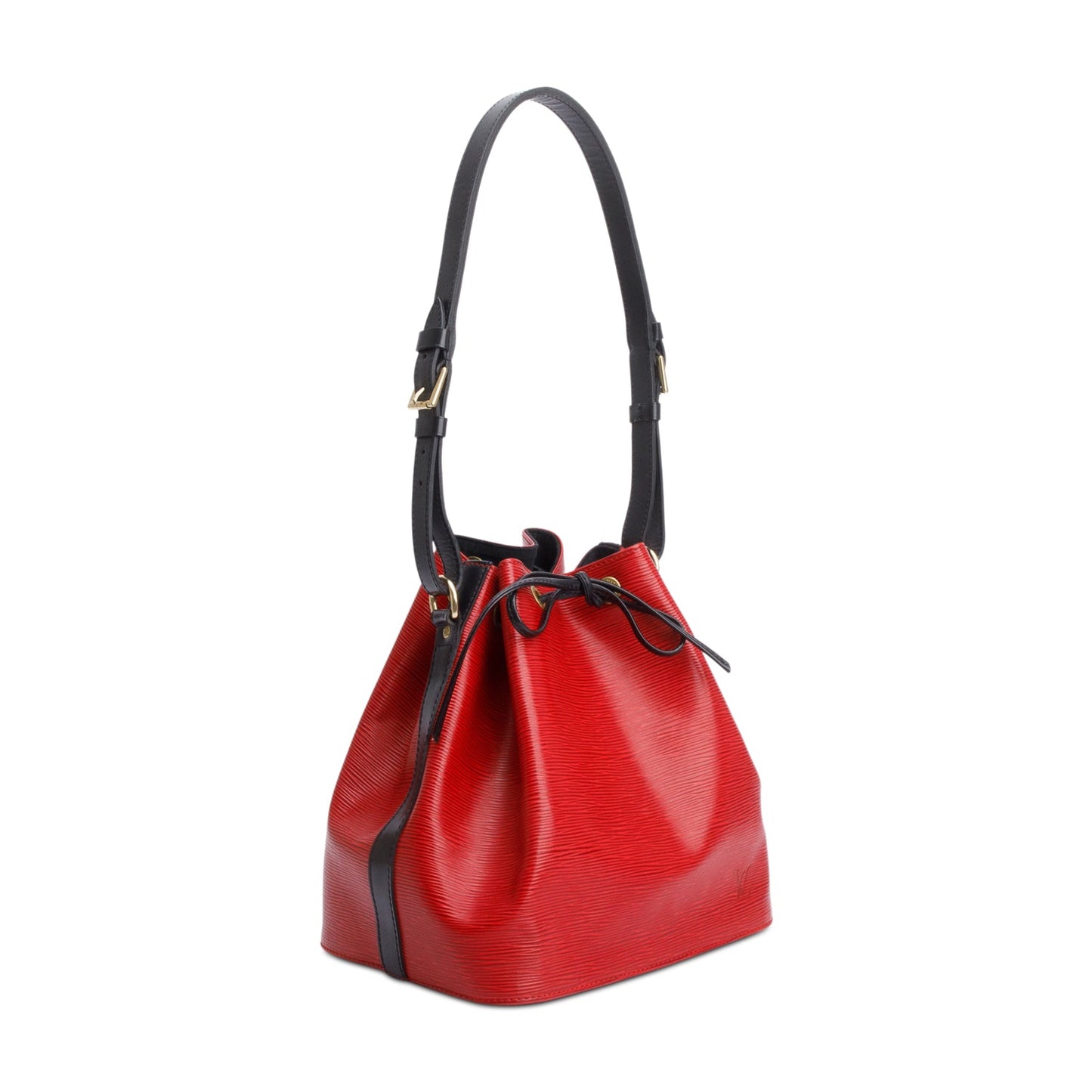 Louis Vuitton Vintage Red/Black Epi Leather Noe MM