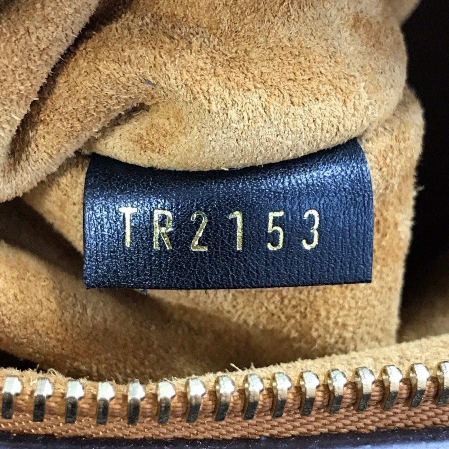 Louis Vuitton W Monogram Cuir Orf√®vre Tote Noisette PM Bag