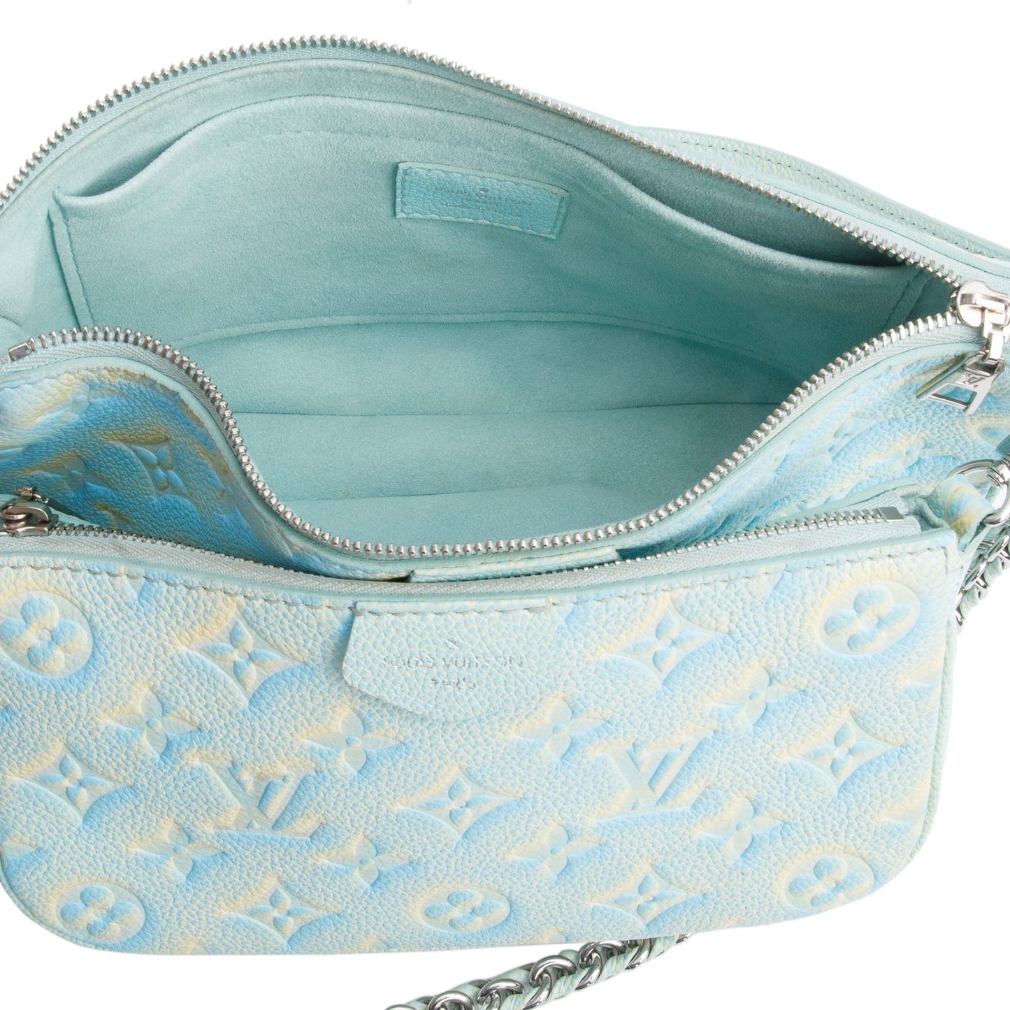 Louis Vuitton Water Green Monogram Empreinte Summer Stardust Multi-Pochette Accessoires