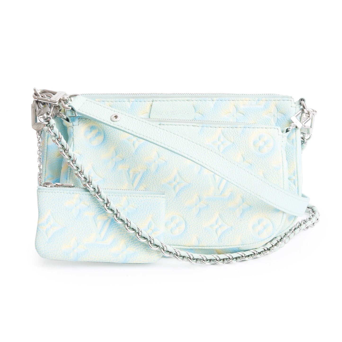 Louis Vuitton Water Green Monogram Empreinte Summer Stardust Multi-Pochette Accessoires