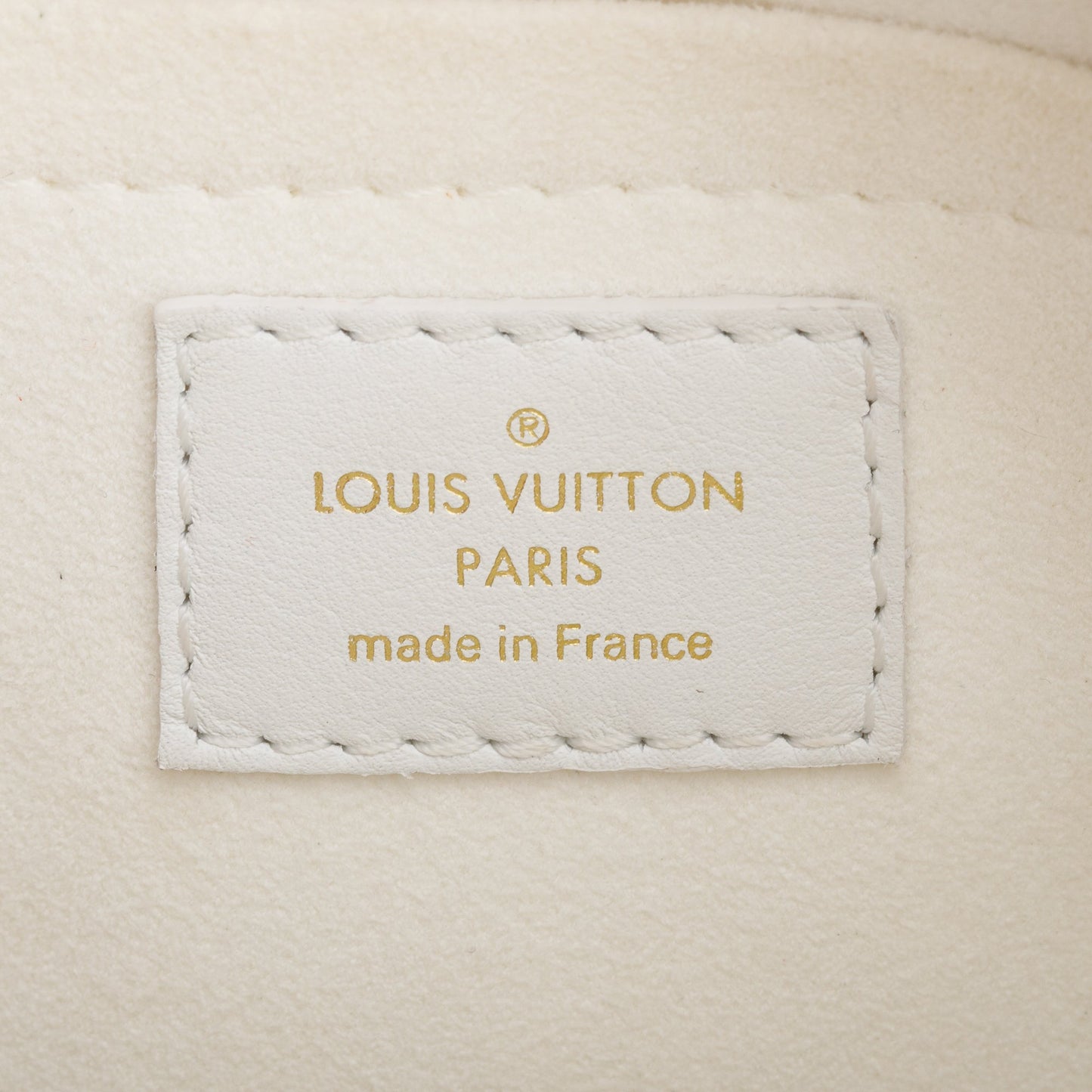 Louis Vuitton White Calfskin Leather New Wave Camera Bag