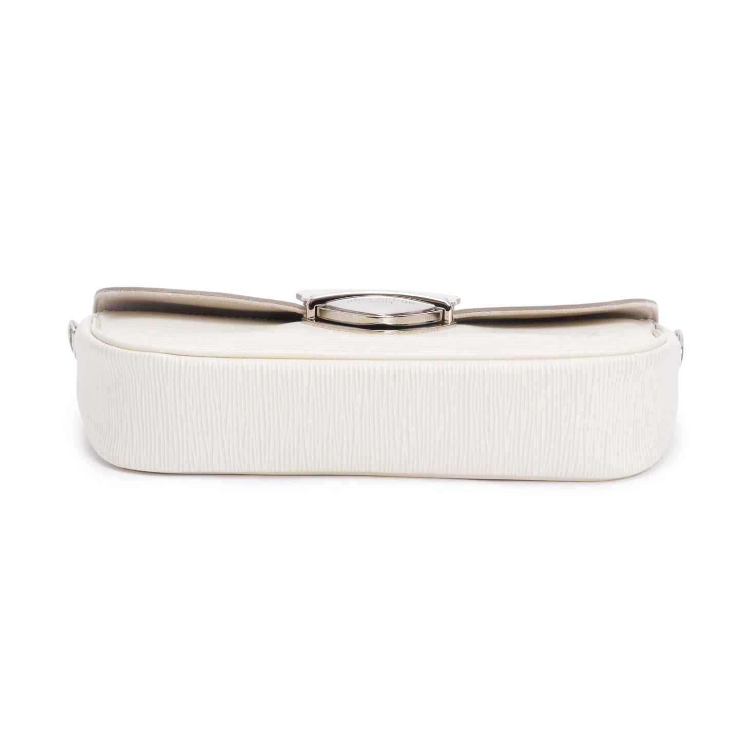 Louis Vuitton White Epi Leather Montaigne Clutch