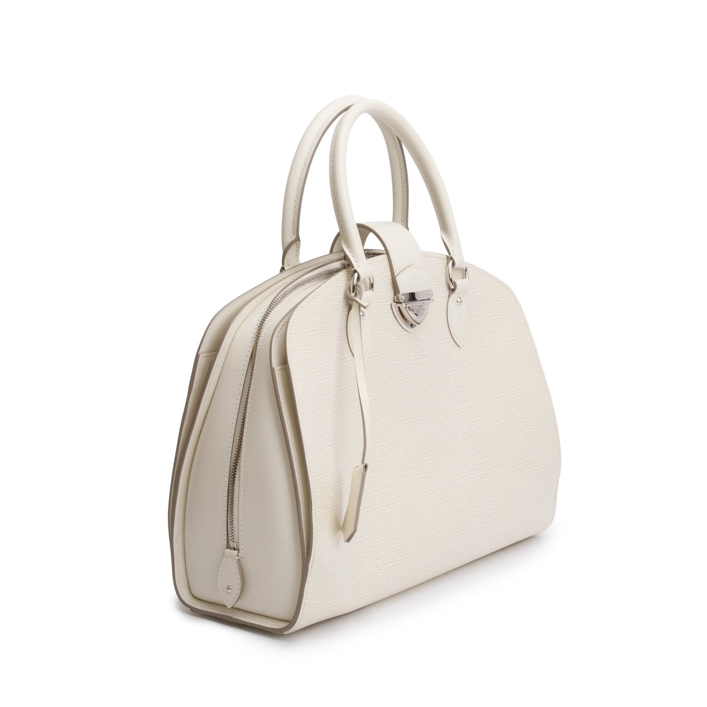Louis Vuitton White Epi Leather Pont-Neuf GM