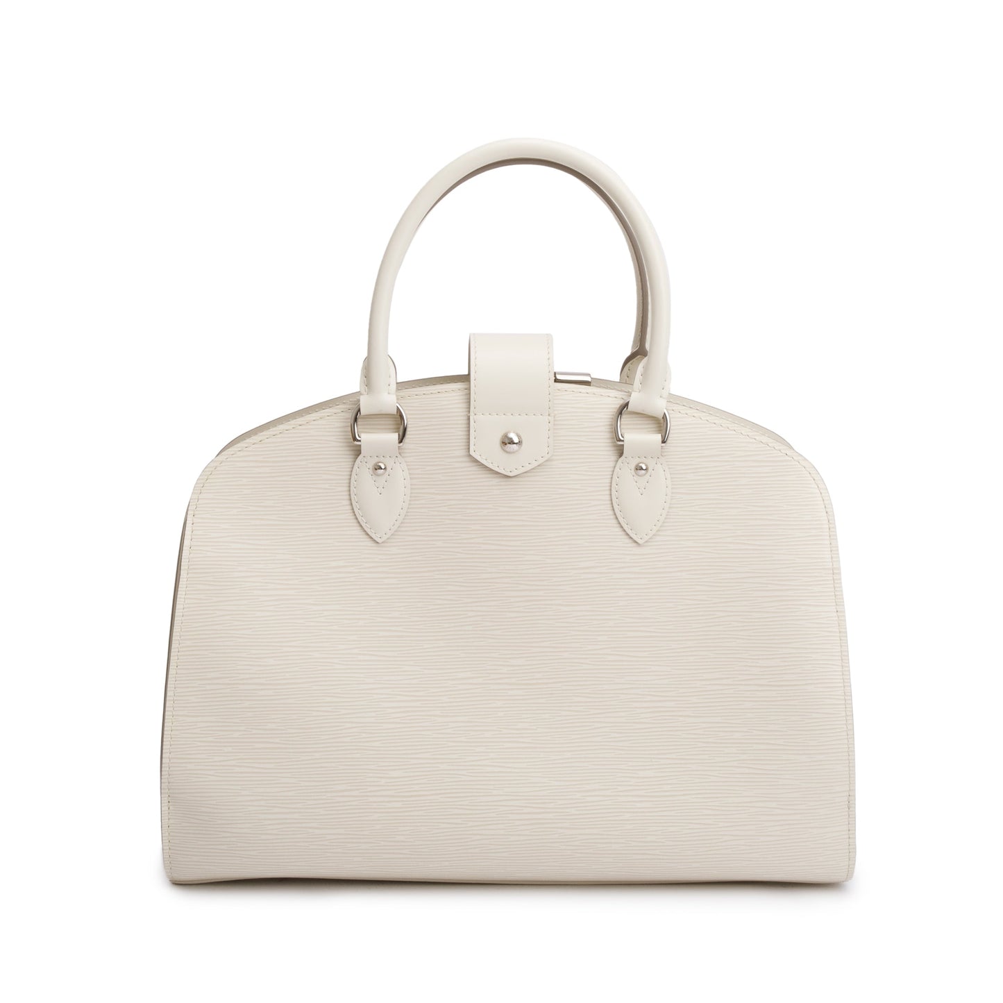 Louis Vuitton White Epi Leather Pont-Neuf GM