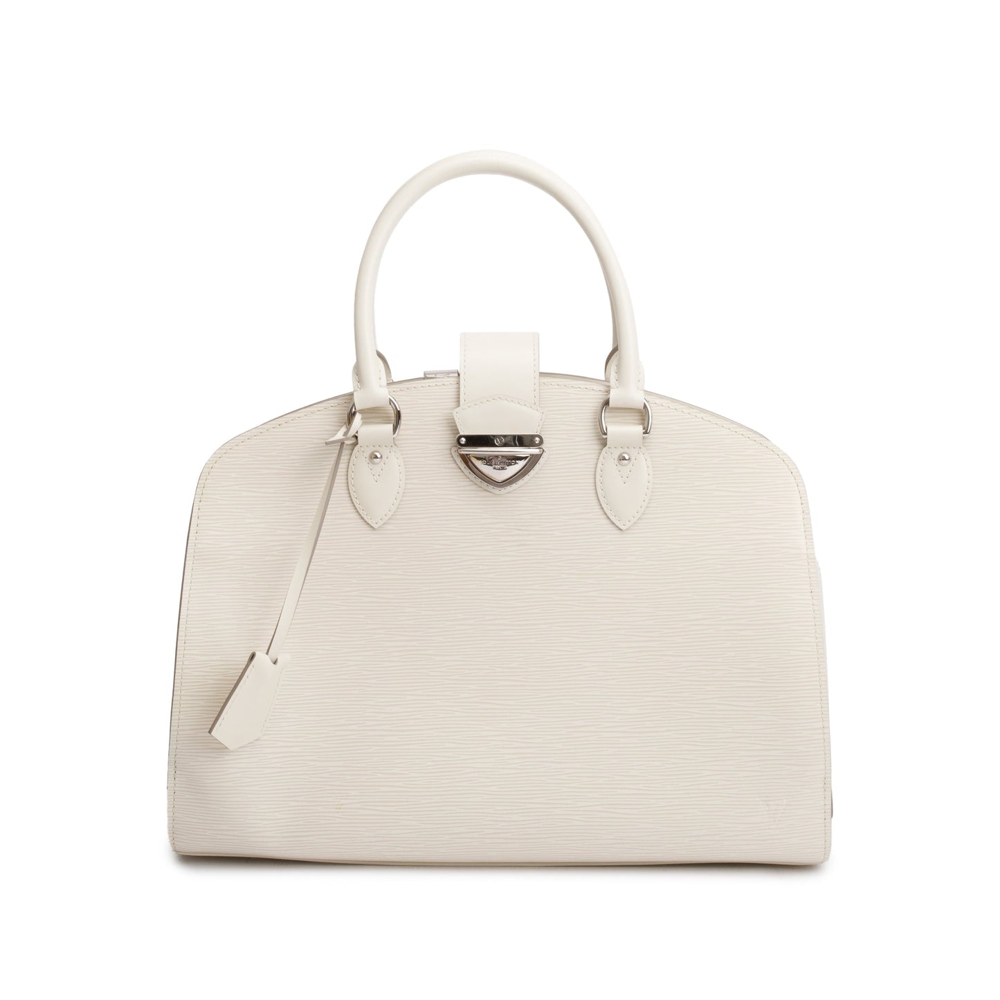 Louis Vuitton White Epi Leather Pont-Neuf GM