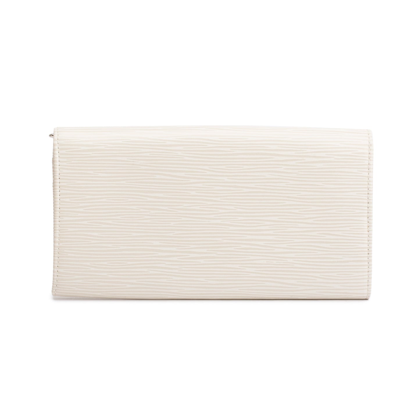 Louis Vuitton White Epi Leather Sarah Wallet