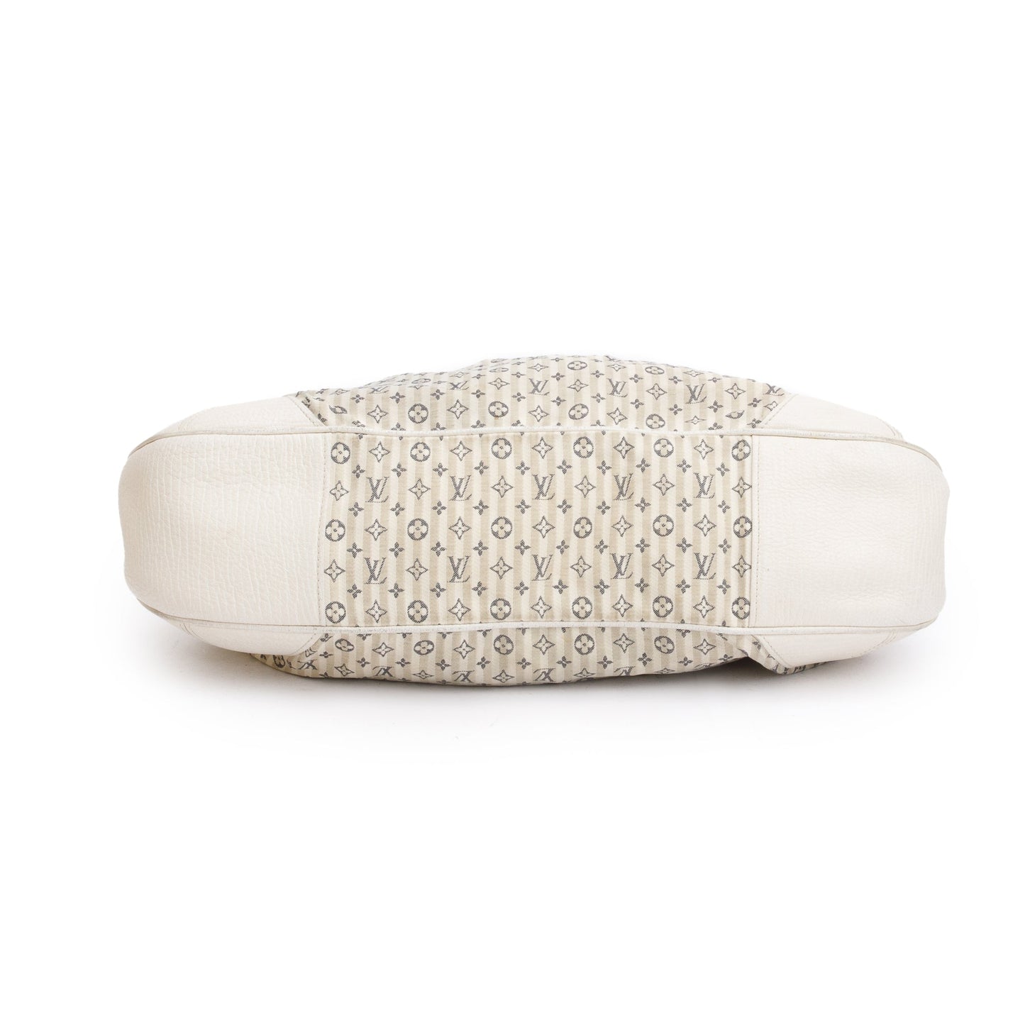 Louis Vuitton White Monogram Mini Lin Croisette Marina Bag