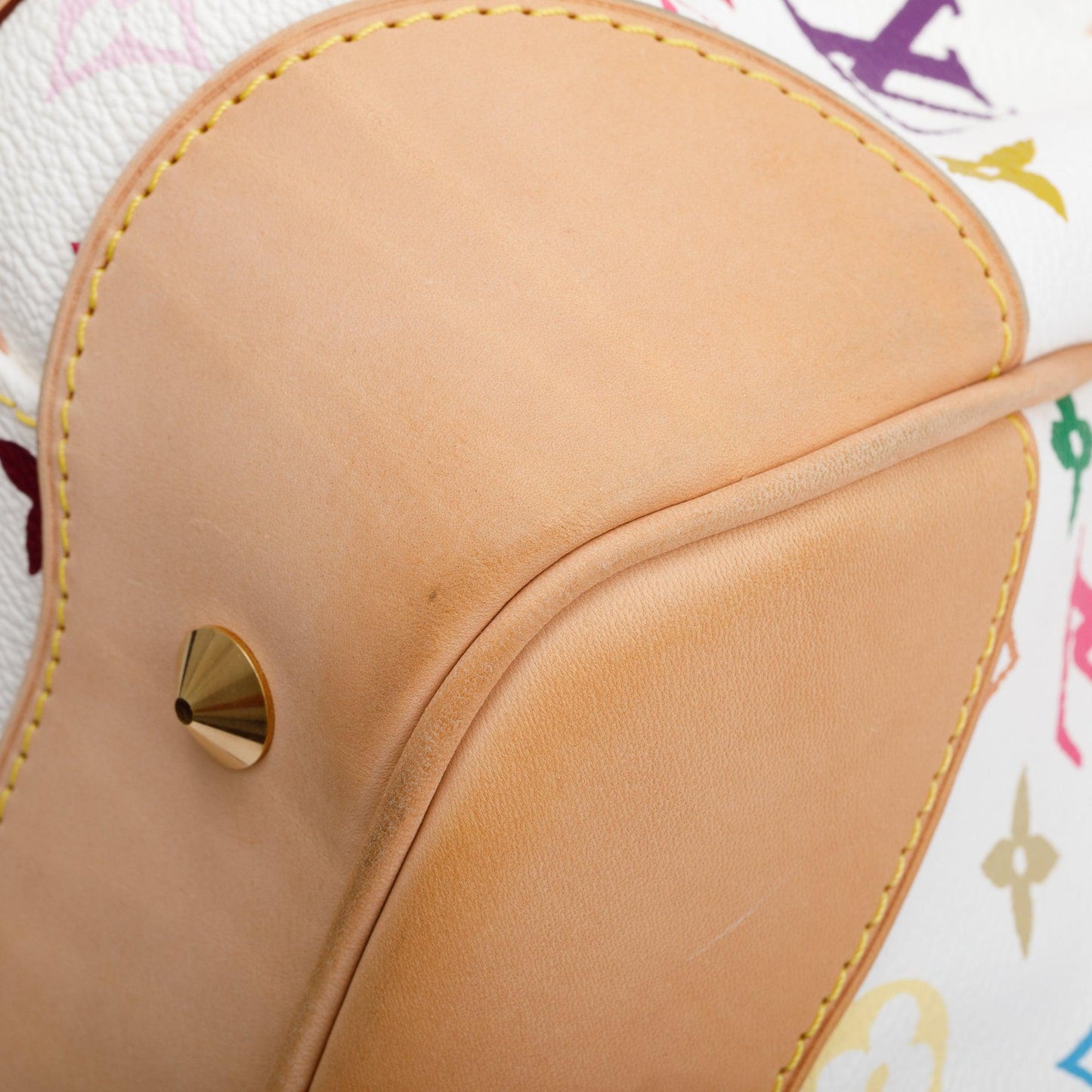 Louis Vuitton White Monogram Multicolore Courtney GM