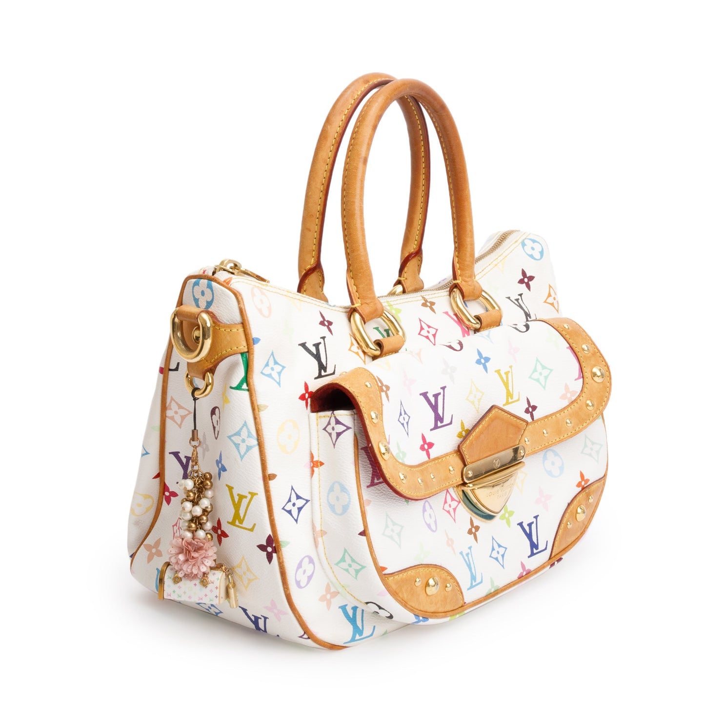 Louis Vuitton White Monogram Multicolore Rita