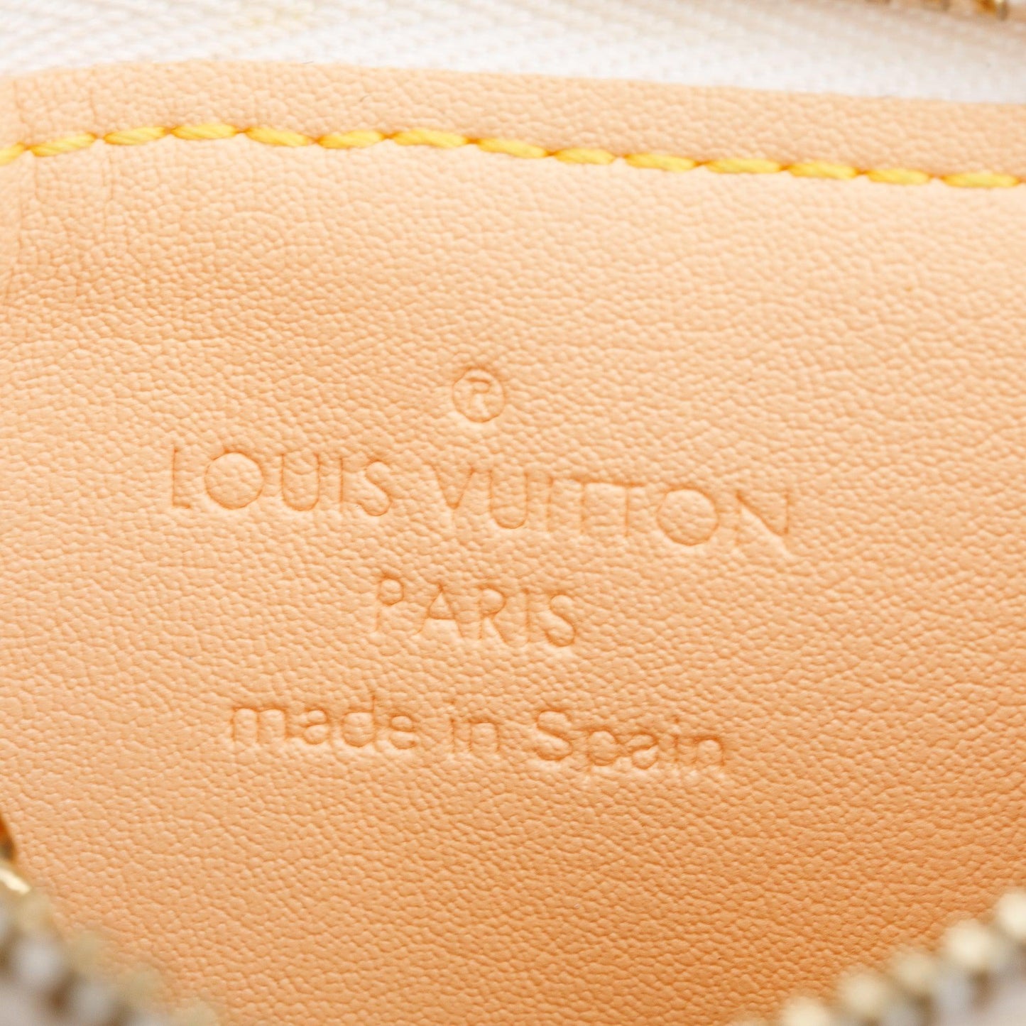 Louis Vuitton White Multicolore Key Pouch