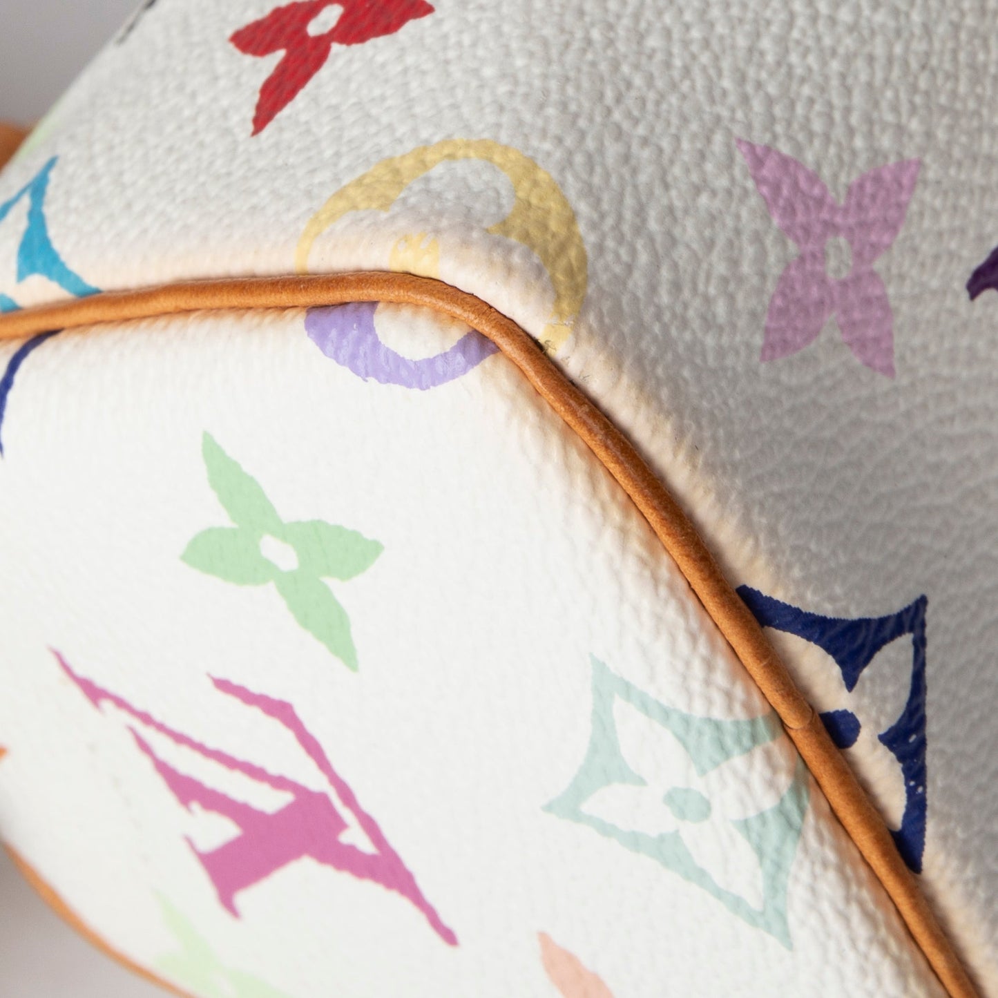 Louis Vuitton White Multicolore Mini HL Speedy
