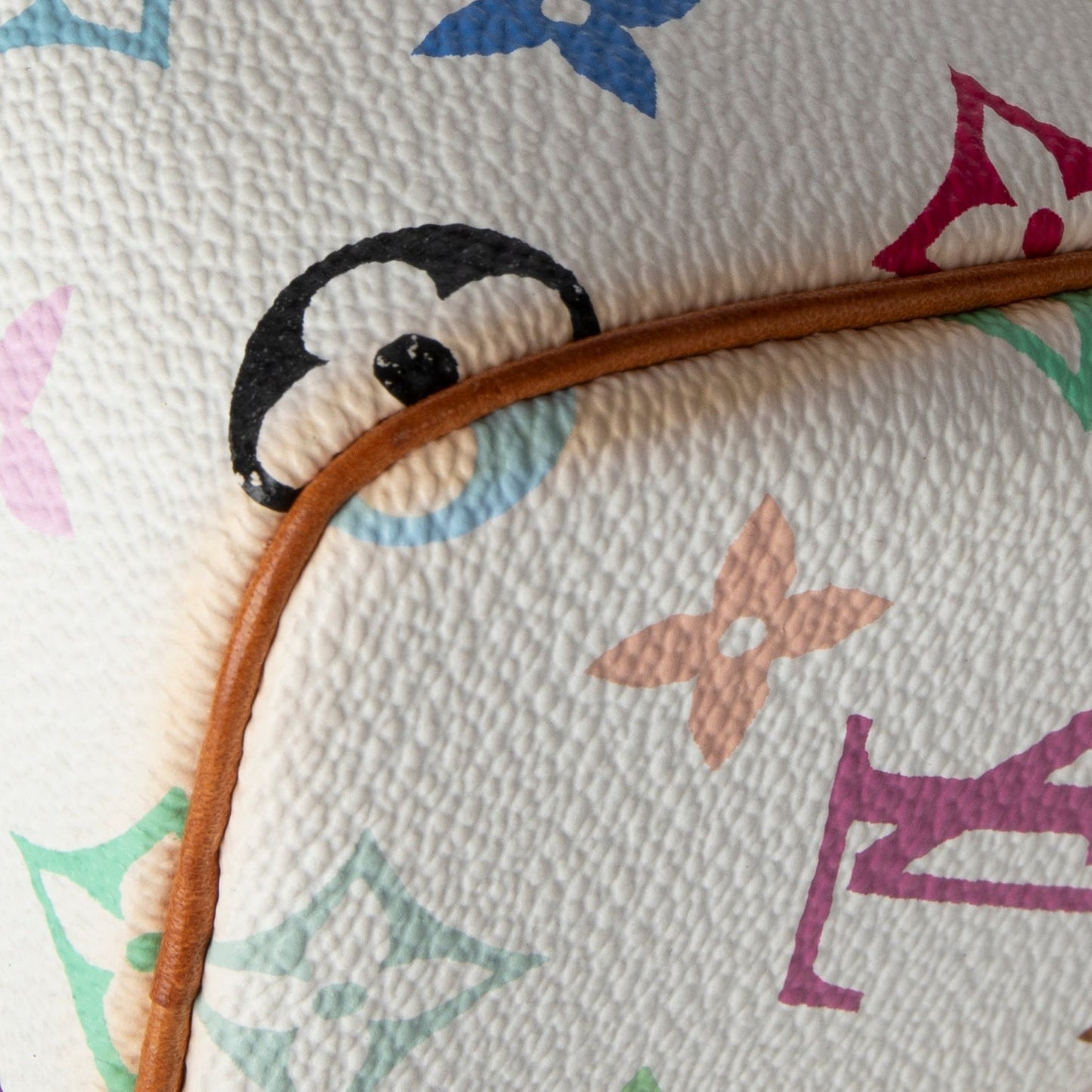 Louis Vuitton White Multicolore Mini HL Speedy