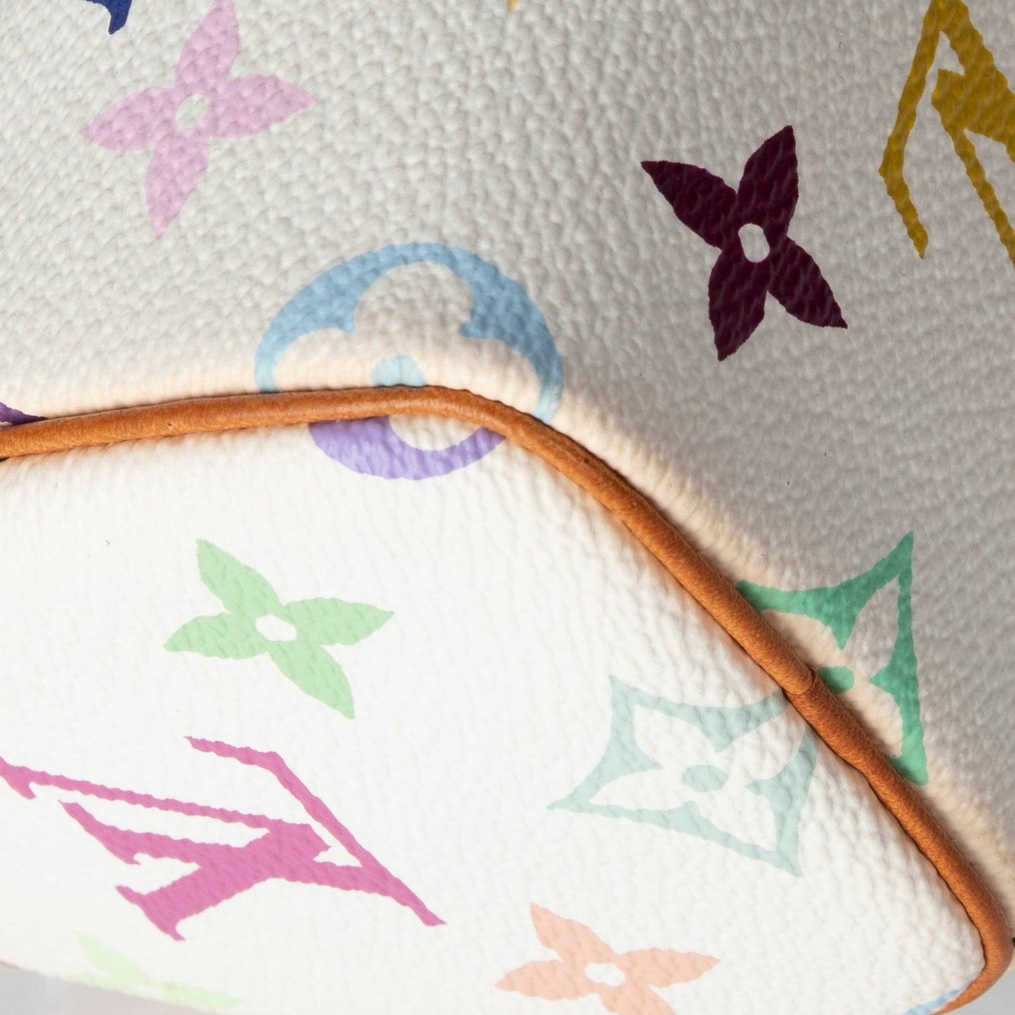 Louis Vuitton White Multicolore Mini HL Speedy