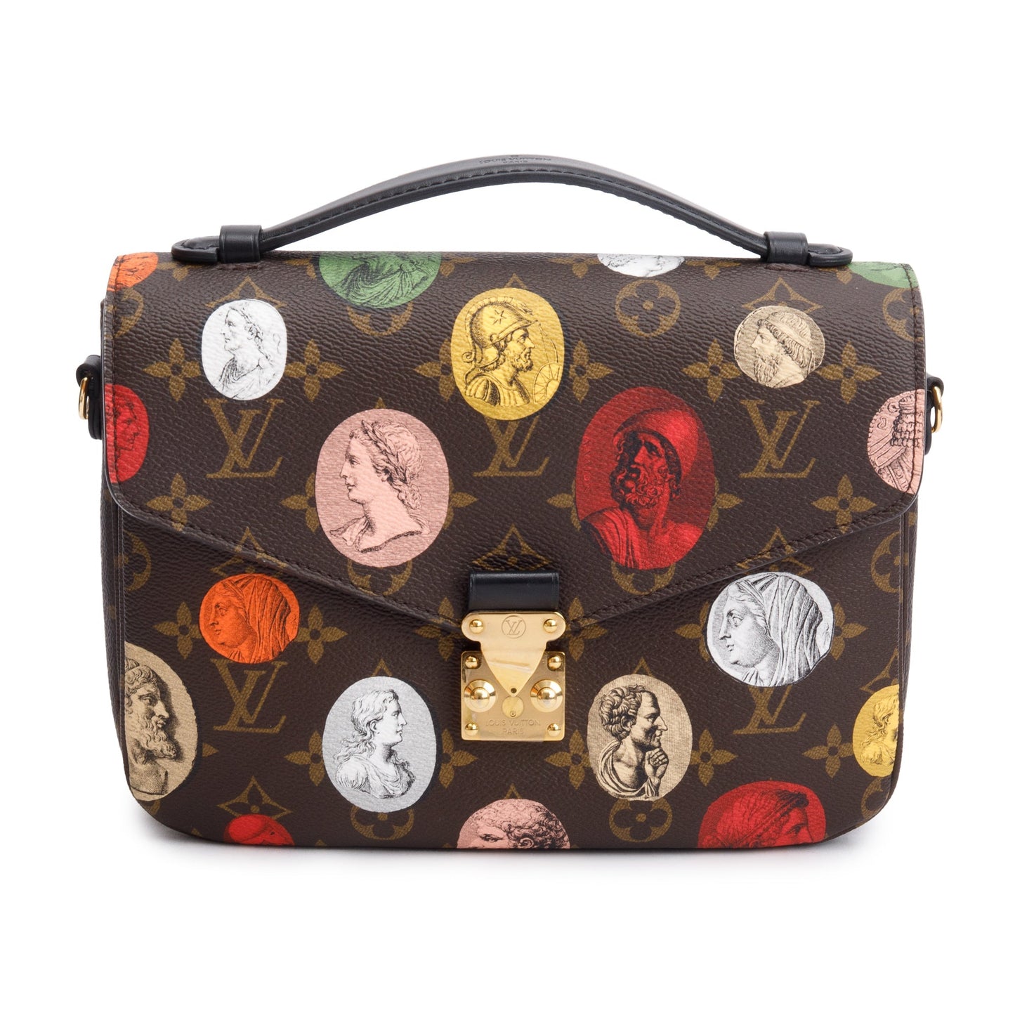 Louis Vuitton X Fornasetti 2022 Monogram Cameo Pochette Metis