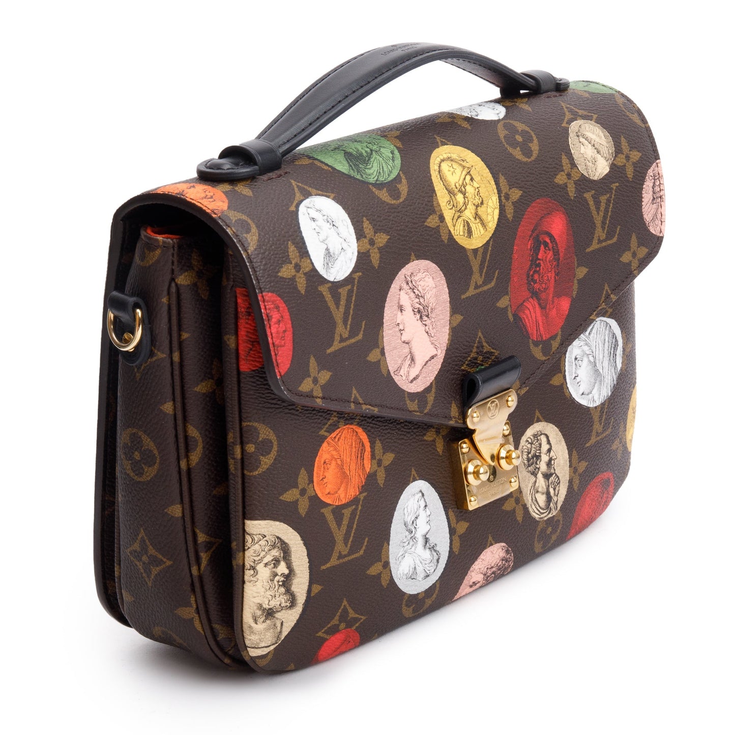 Louis Vuitton X Fornasetti 2022 Monogram Cameo Pochette Metis