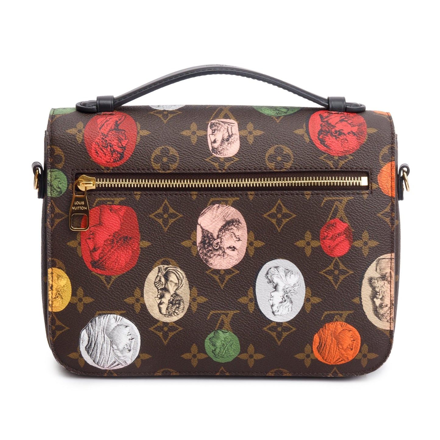 Louis Vuitton X Fornasetti 2022 Monogram Cameo Pochette Metis