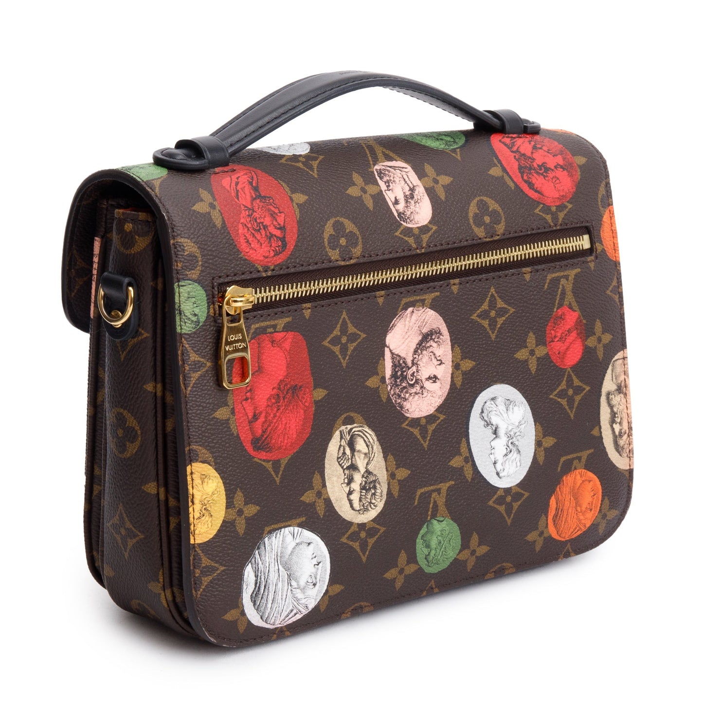 Louis Vuitton X Fornasetti 2022 Monogram Cameo Pochette Metis