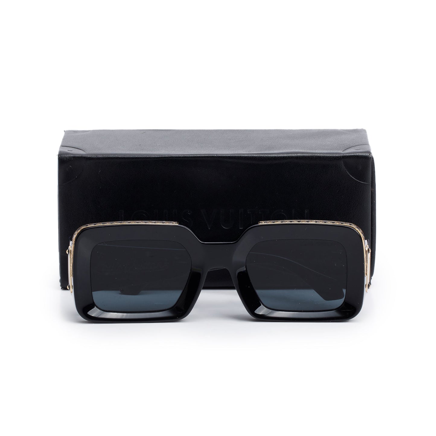 Louis Vuitton X Nigo 2021 Black Acetate 1.1 Zillionaires Sunglasses