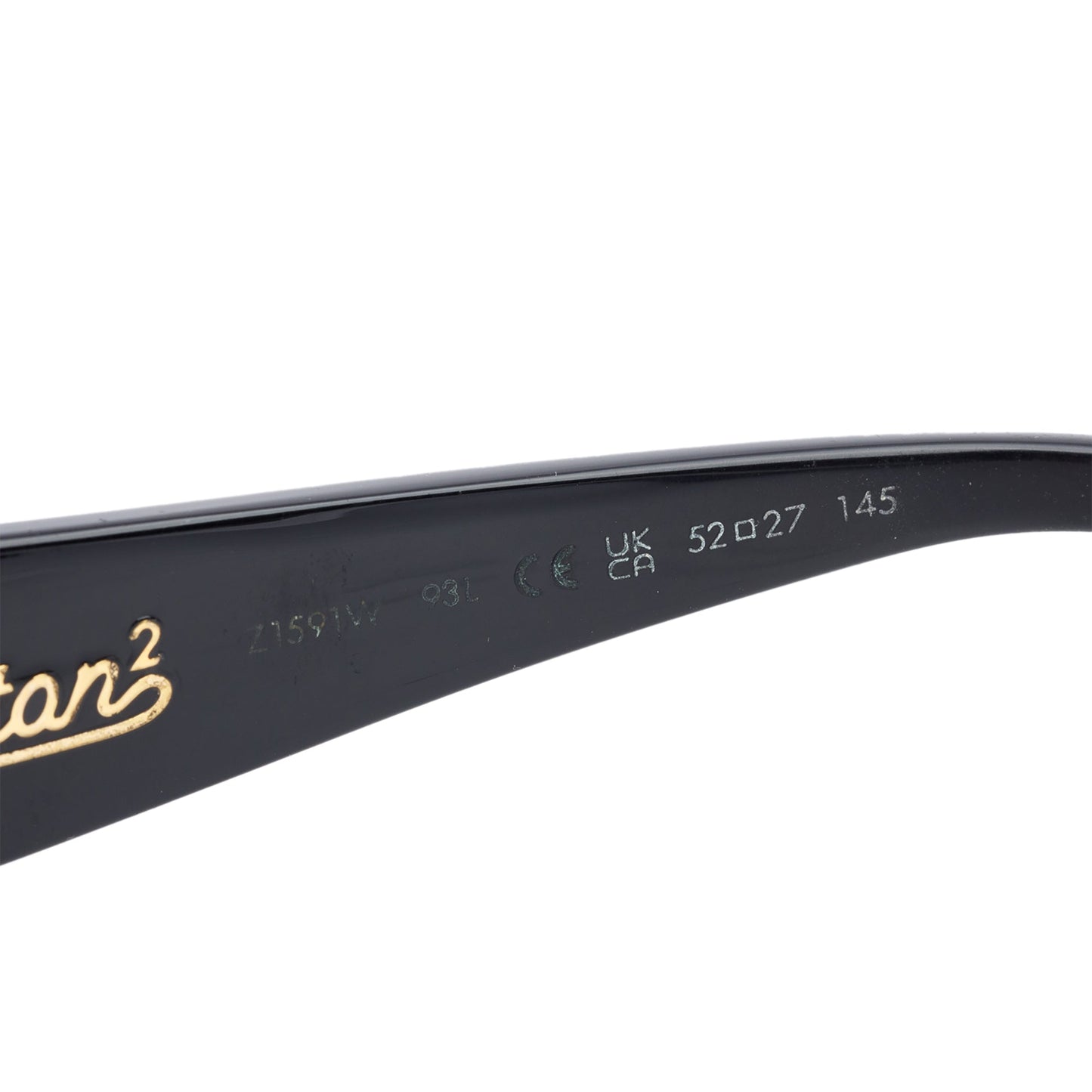 Louis Vuitton X Nigo 2021 Black Acetate 1.1 Zillionaires Sunglasses