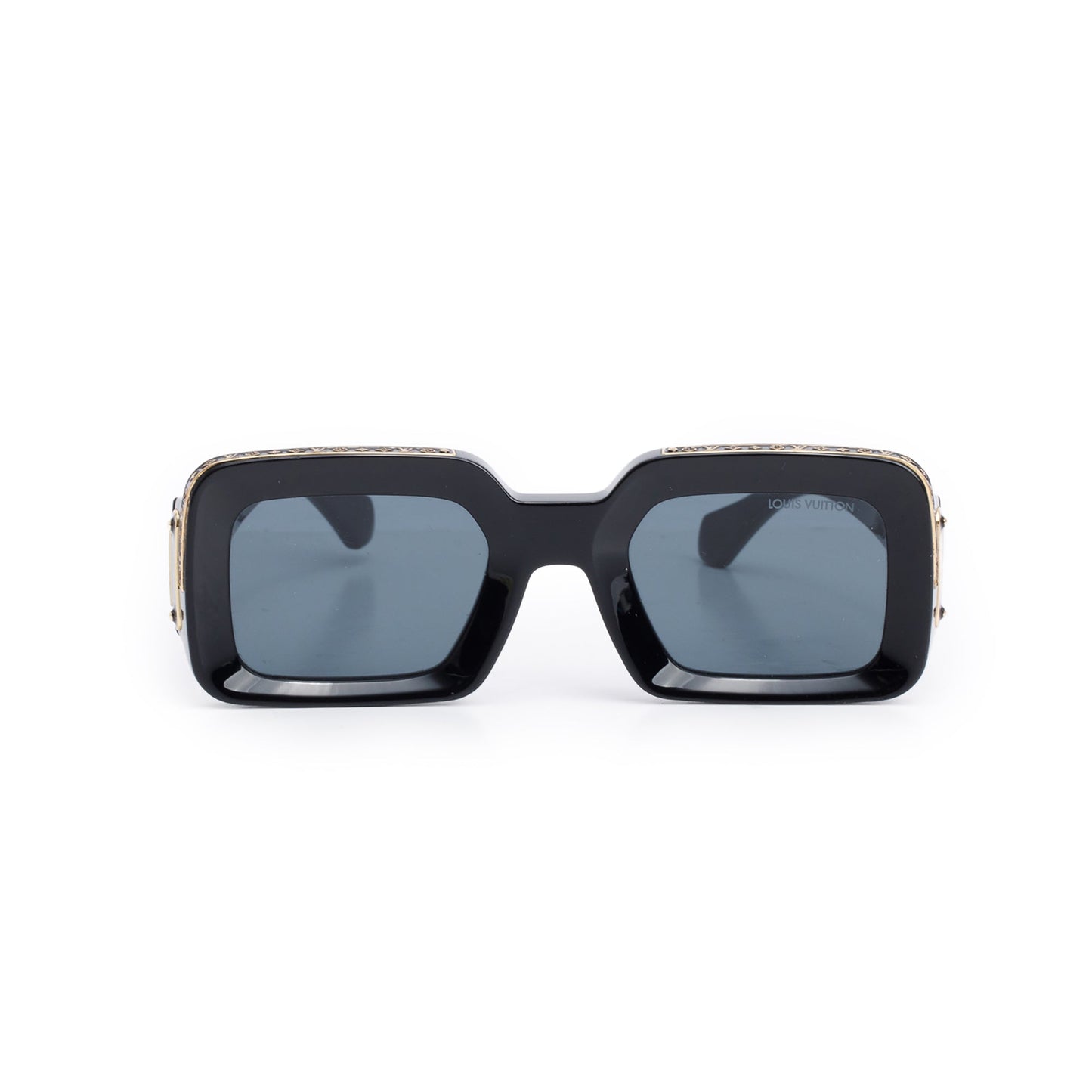 Louis Vuitton X Nigo 2021 Black Acetate 1.1 Zillionaires Sunglasses