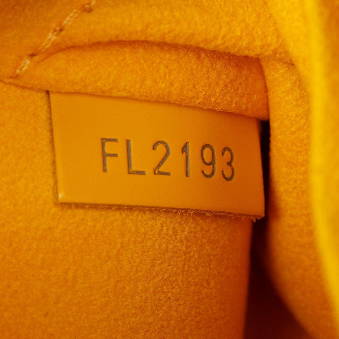 Louis Vuitton Yellow Epi Leather Alma BB