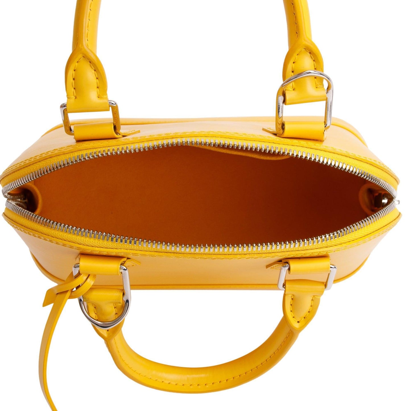Louis Vuitton Yellow Epi Leather Alma BB