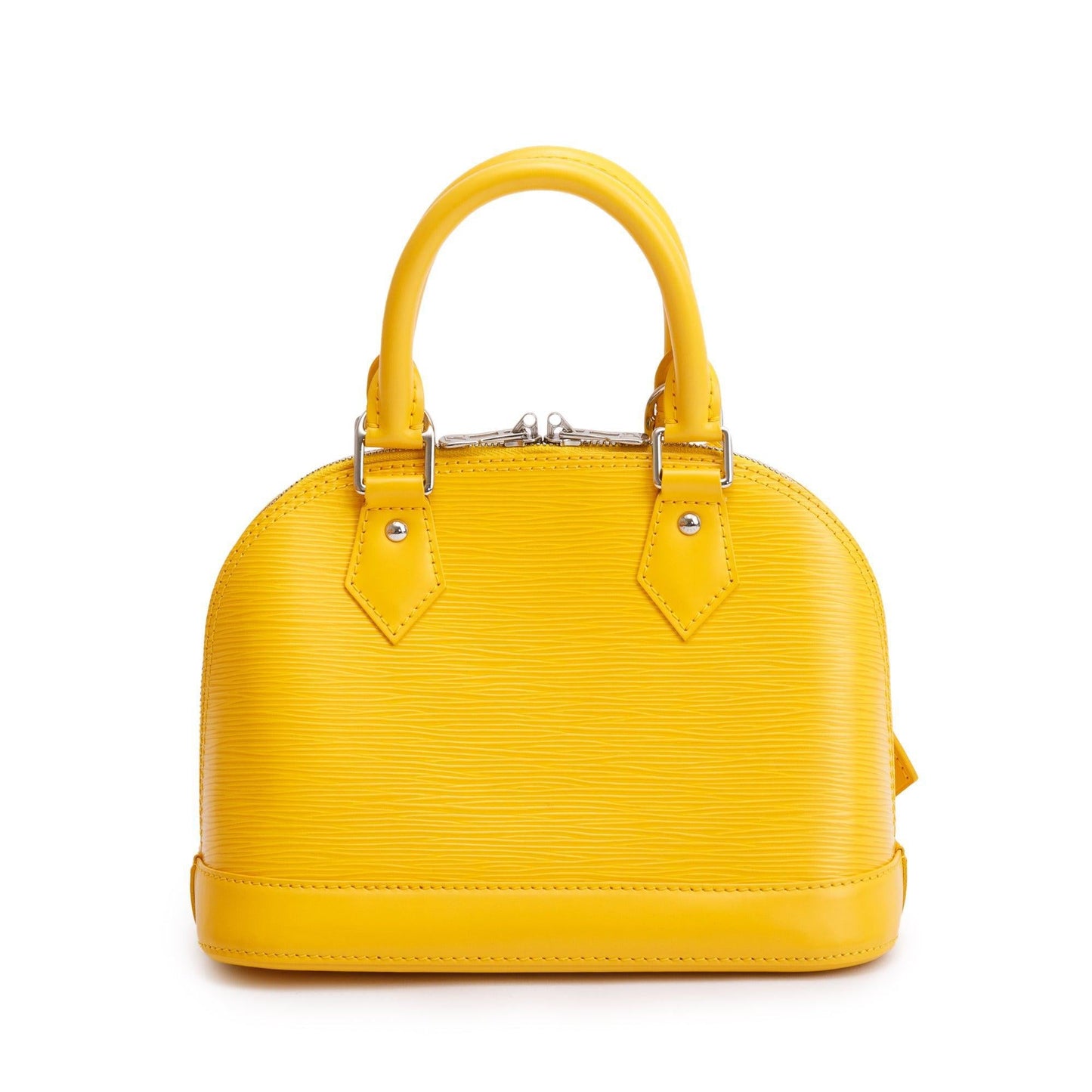 Louis Vuitton Yellow Epi Leather Alma BB