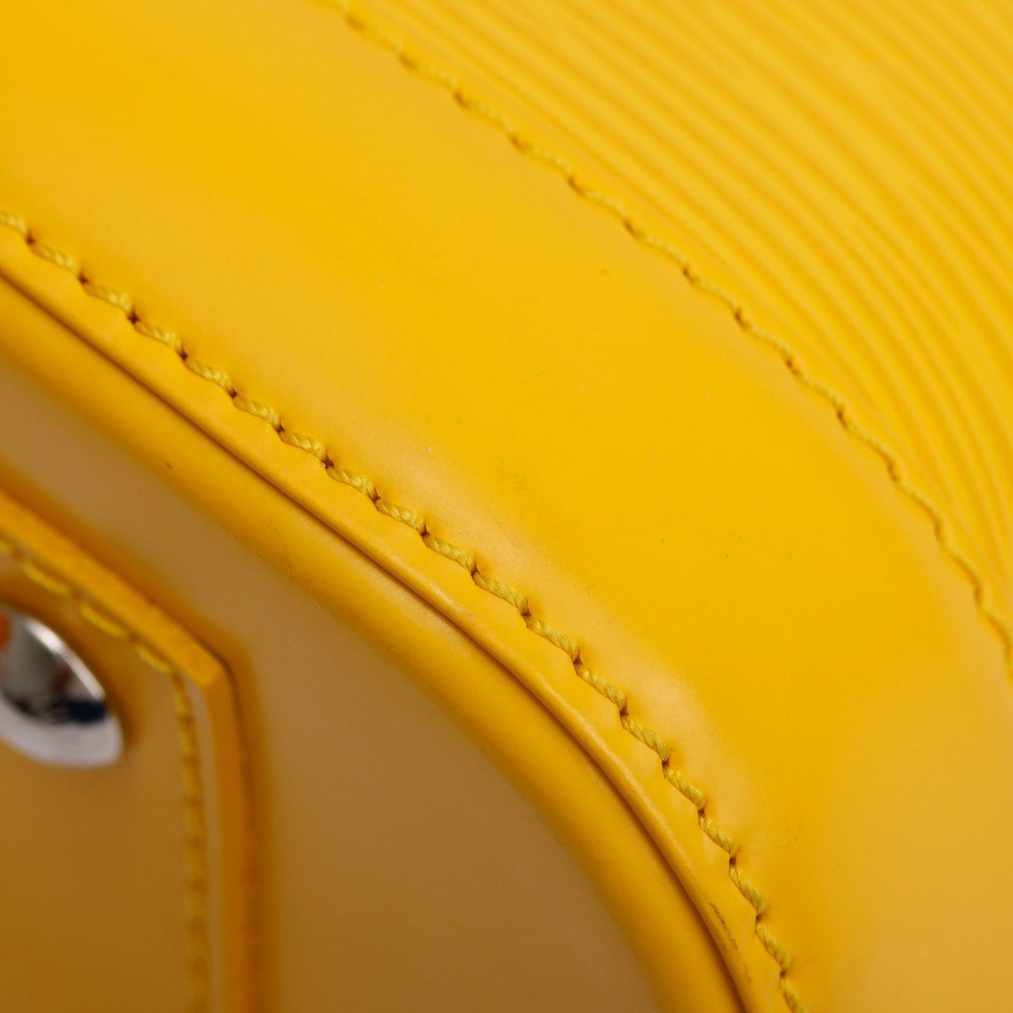 Louis Vuitton Yellow Epi Leather Alma BB