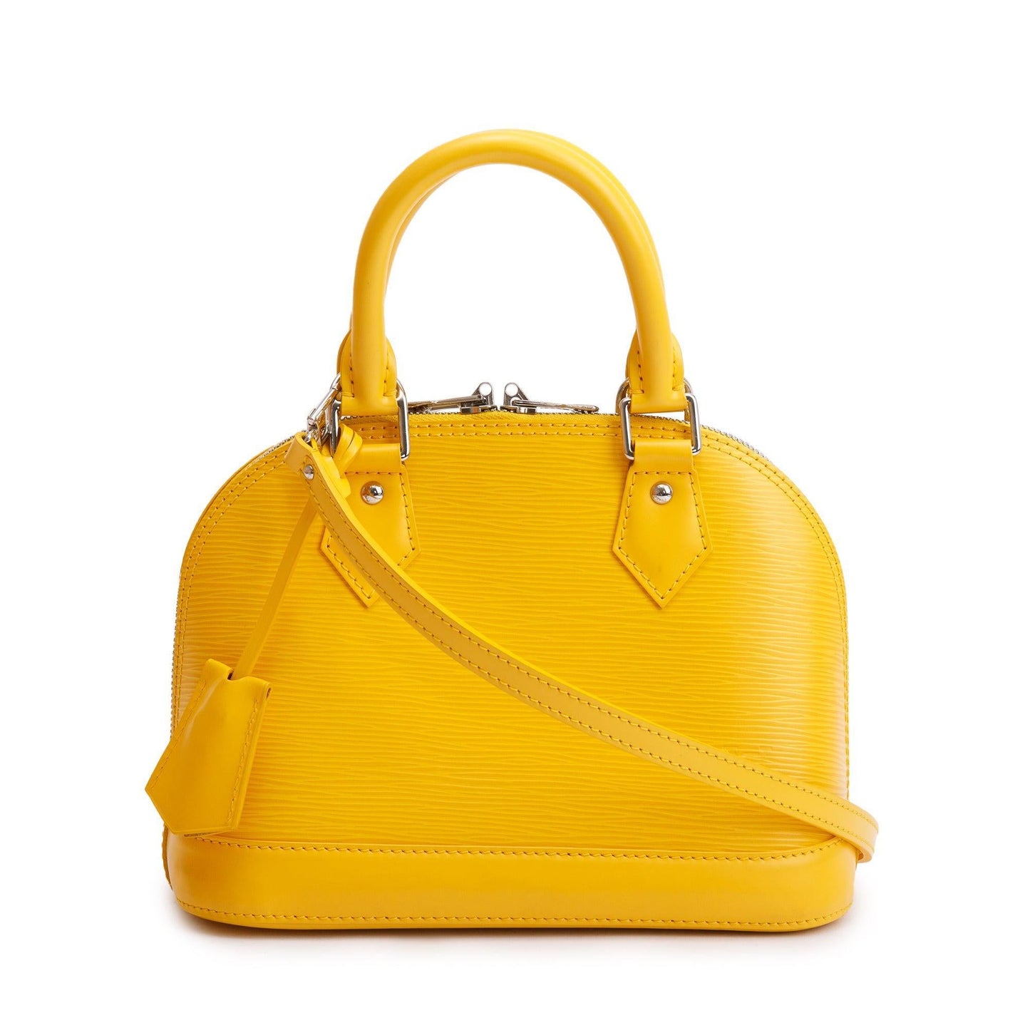 Louis Vuitton Yellow Epi Leather Alma BB